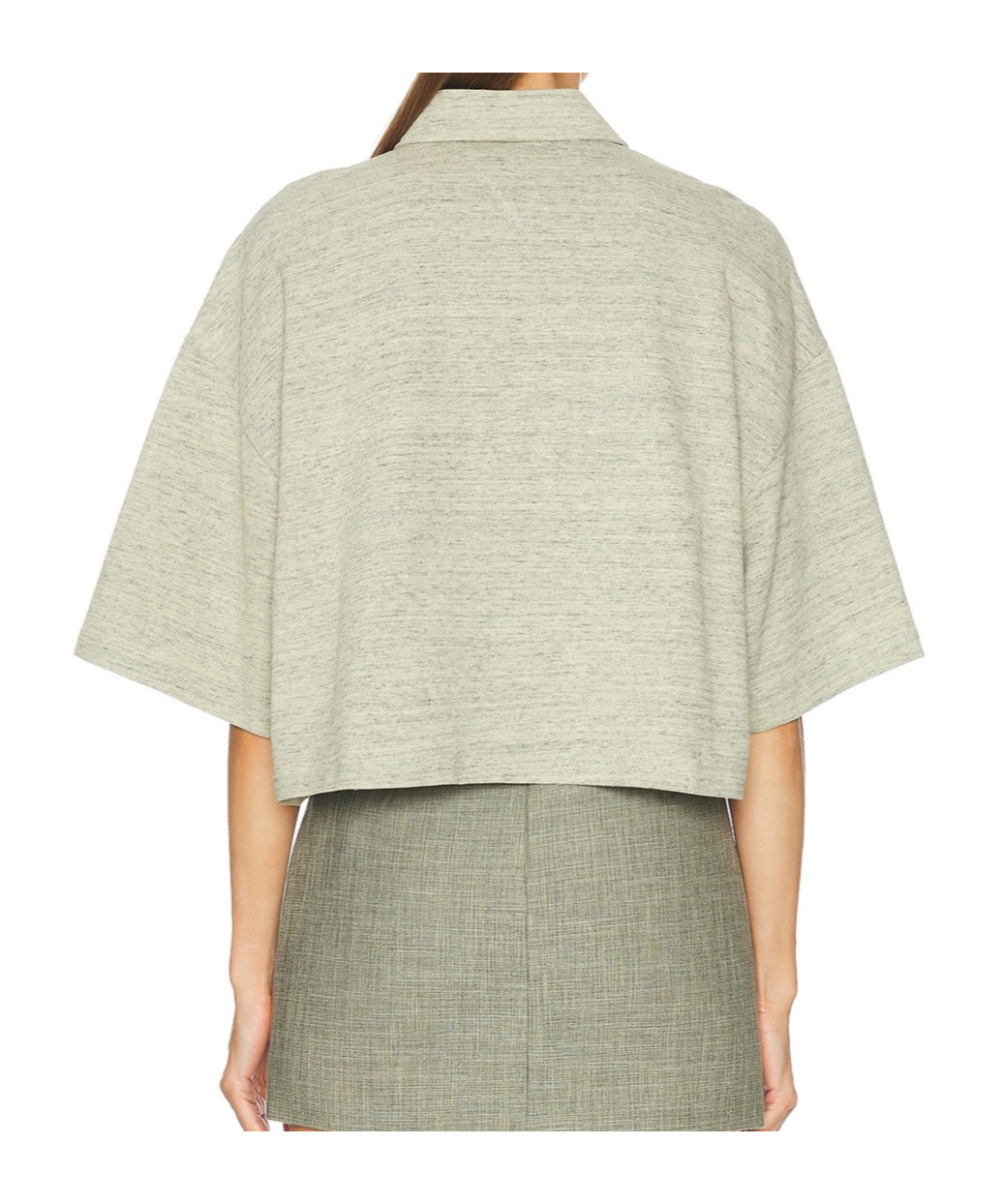 Bottega Veneta Polo Shirt With Lapel Short Sleeve In Nude