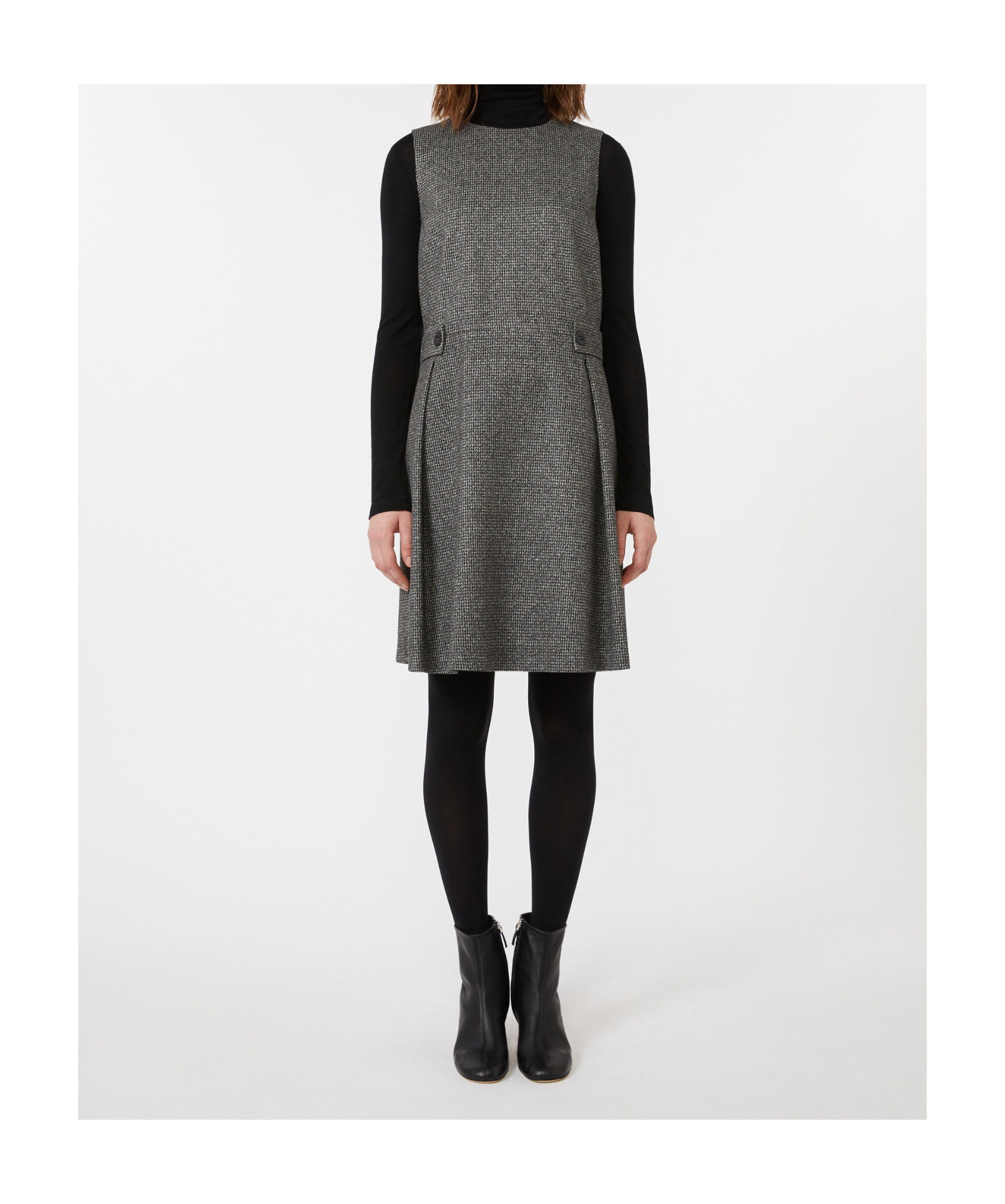 Weekend Max Mara Sleeveless Dress In Gray