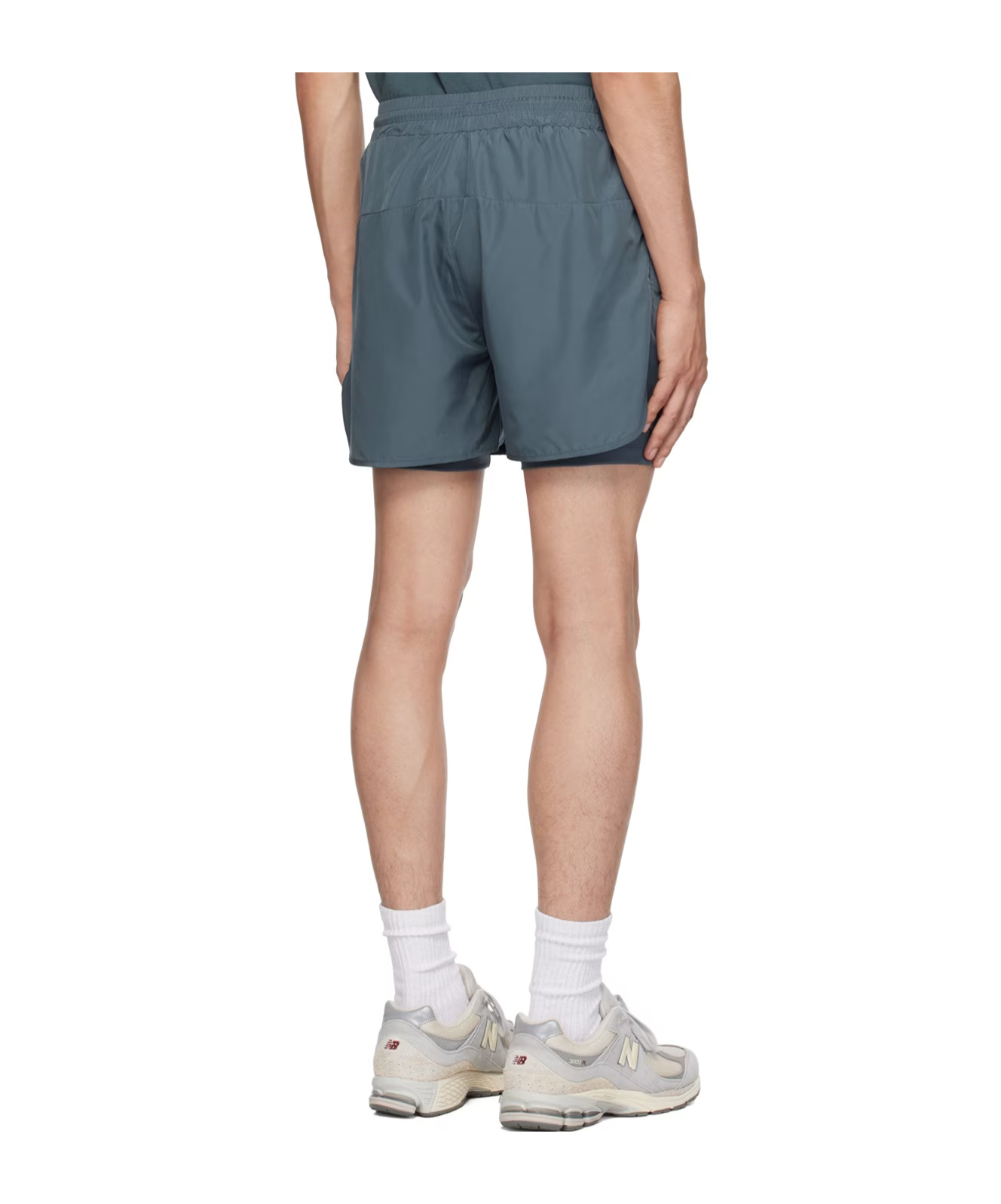 Sporty And Rich Drawstring Elastic Waist Shorts In Multicolor
