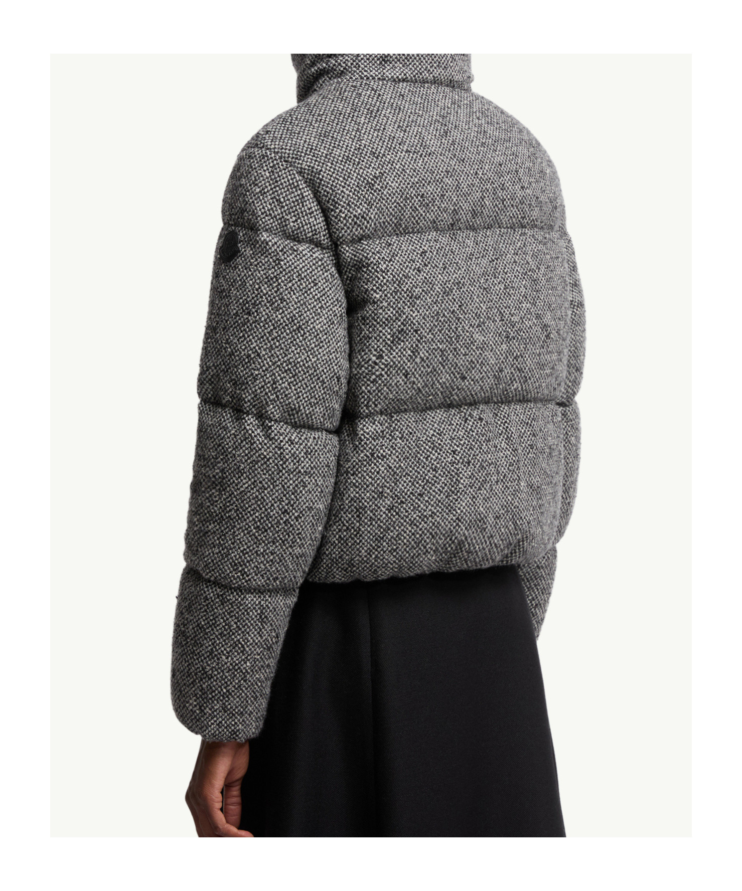 Moncler Zip-up Bomber Jacket In Gray