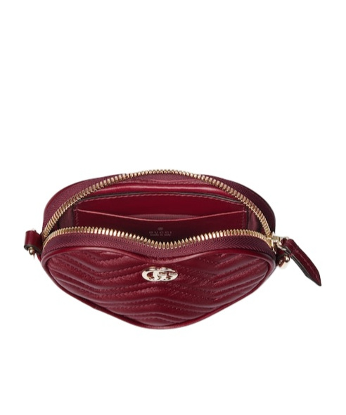 Gucci Gg Marmont Mini Bag In Red
