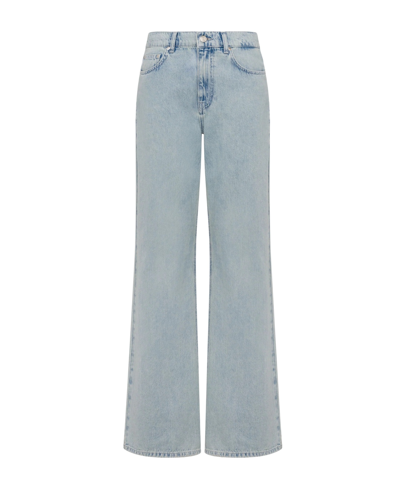 Moschino Jeans Light Denim Jeans In Gray