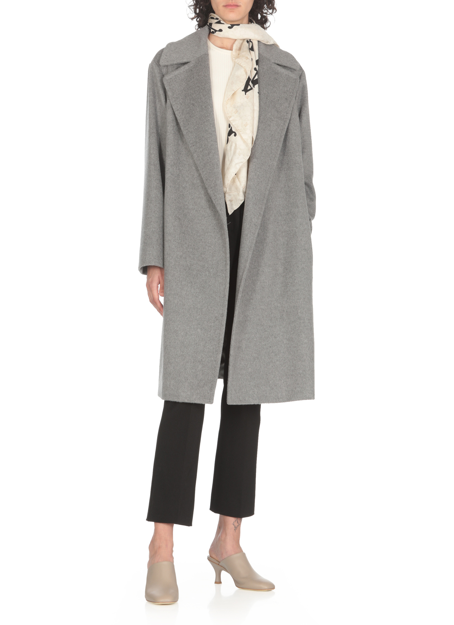 MAX MARA LONG-SLEEVED WOOL COAT