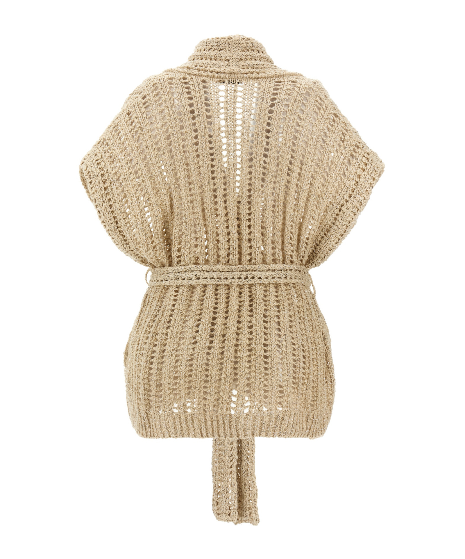Brunello Cucinelli Cardigan Dazzling Sweaters And Cardigans Beige In Nude