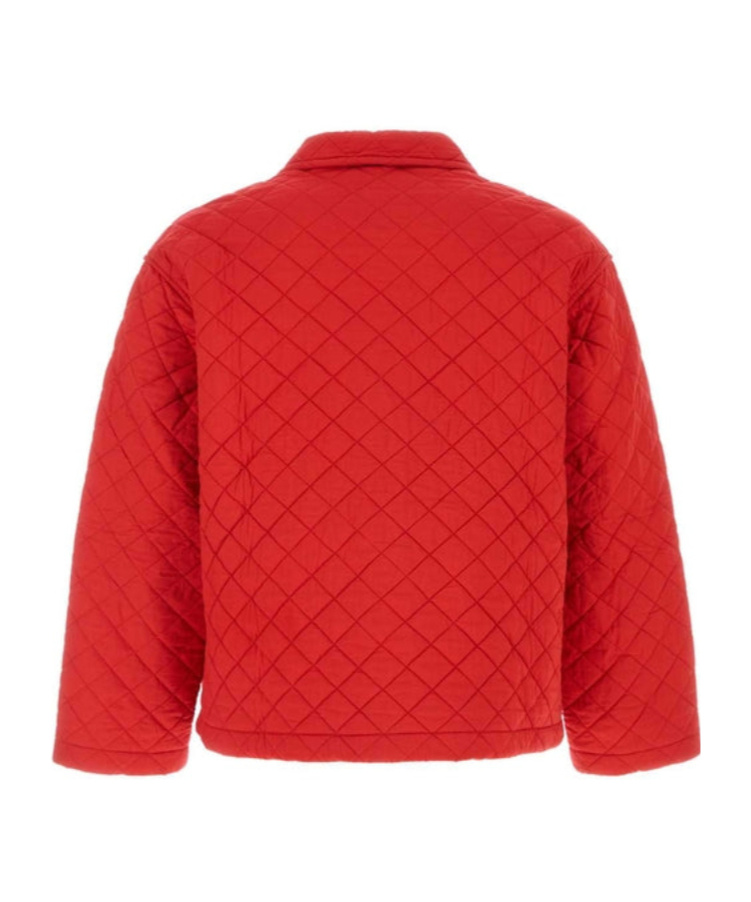 Bode Red Cotton Hobby Jacket In Red