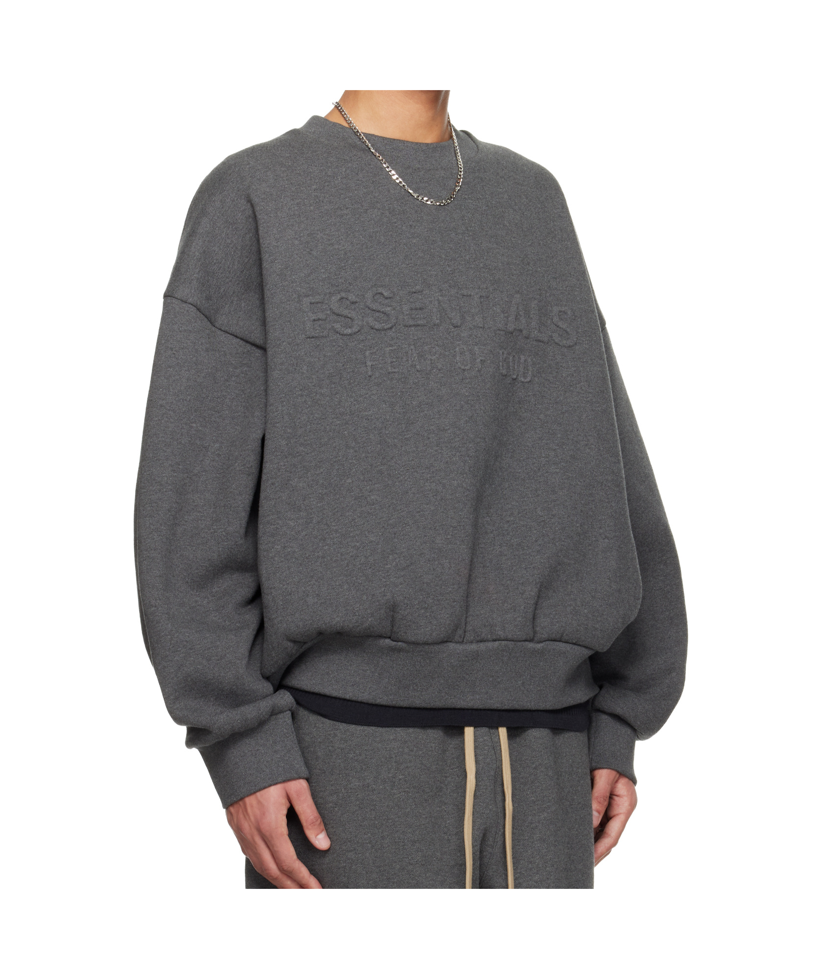 Essentials Crew-neck Sweatshirt In Multi