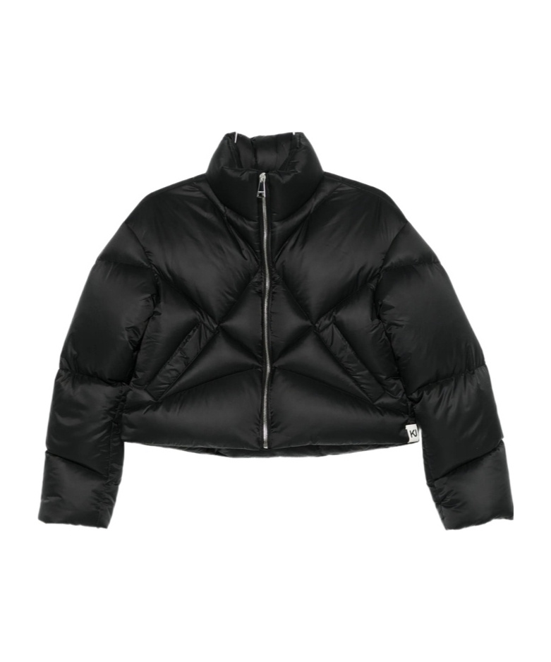Khrisjoy Quilted Zip-fastening Jacket In Black