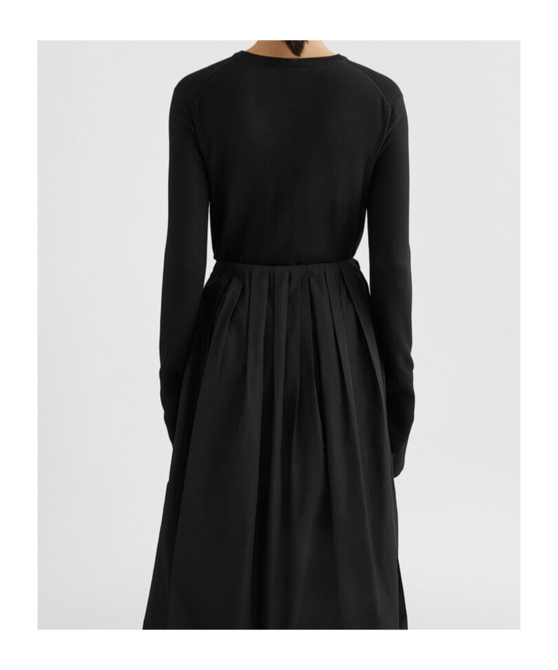 Jil Sander Crew-neck Jumper In Black