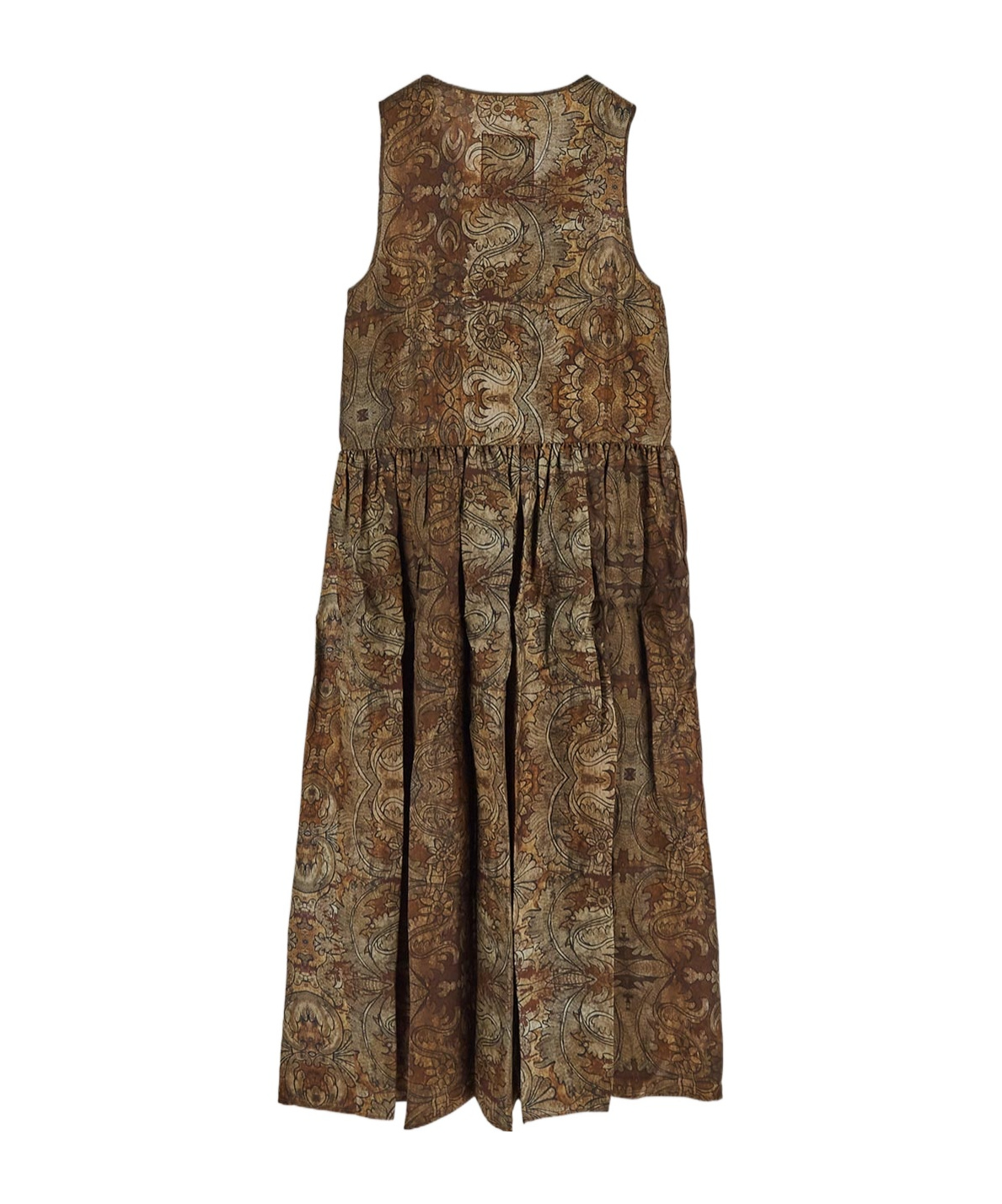 Uma Wang Floral Pattern Dress In Green