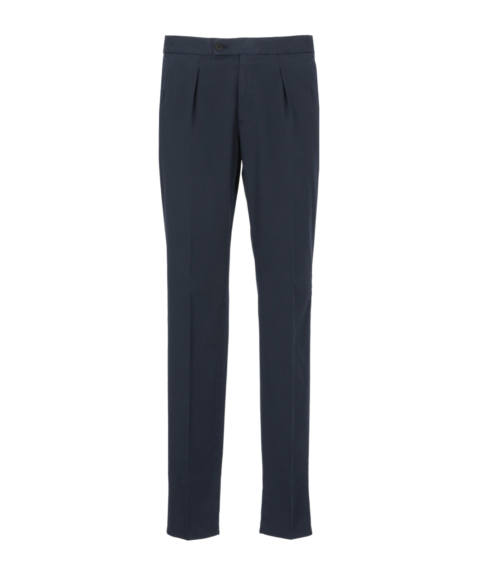 Incotex Straight Cotton Trousers With Pockets