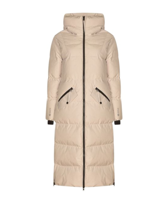Woolrich Gtx Zip-up Coat In Brown