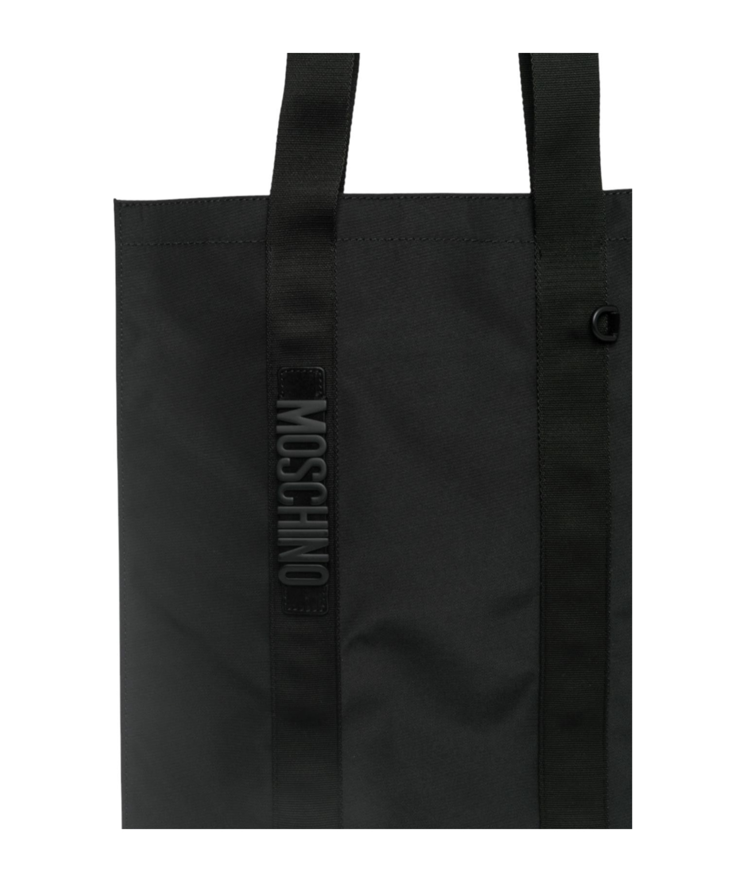 Moschino Cordura Tote Bag In Black