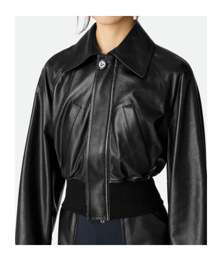 Bottega Veneta Blouson Aus Leichtem Leder