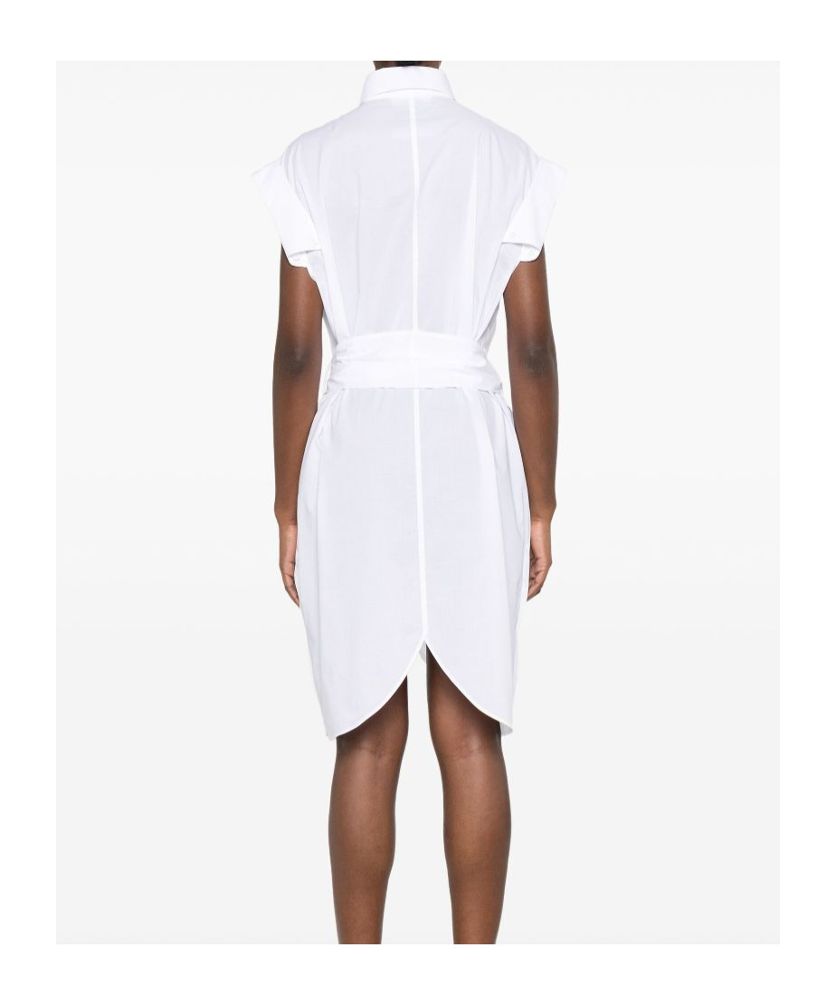 Moschino Shirt Mini Dress In White