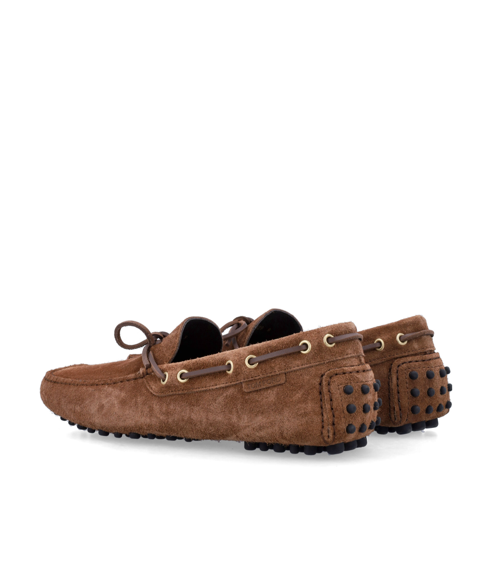 Tom Ford Suede Rod Driver Loafer In Multi
