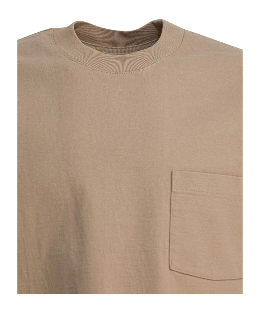 Auralee Men Cotton T-shirt In Brown