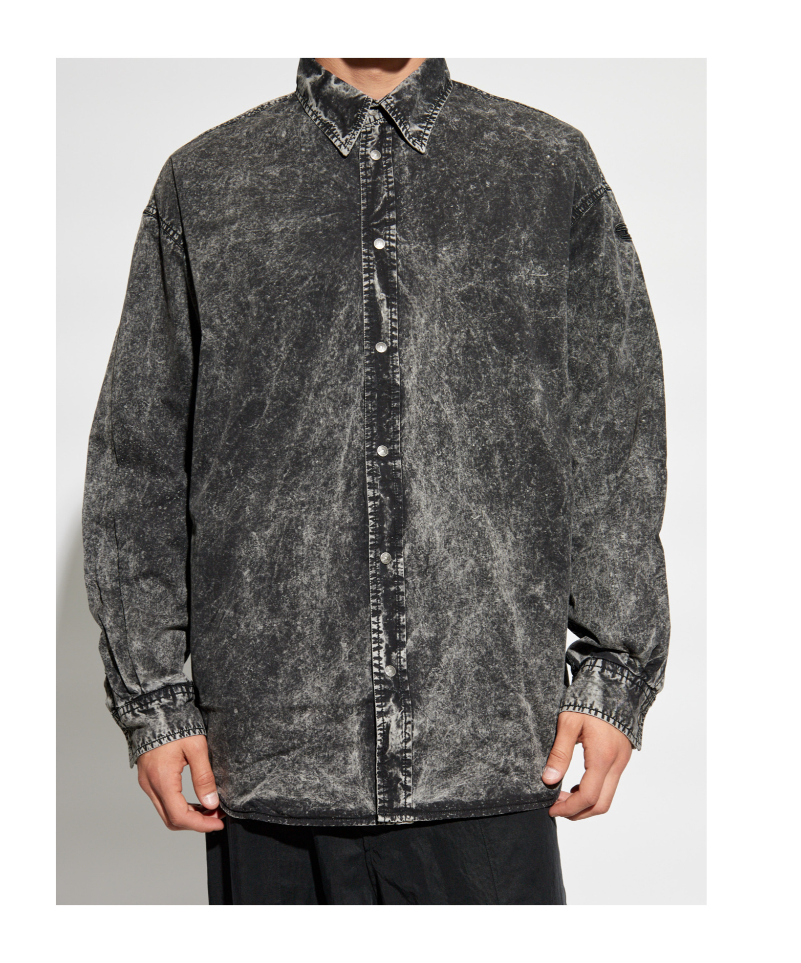 Diesel S-veken Shirt In Black