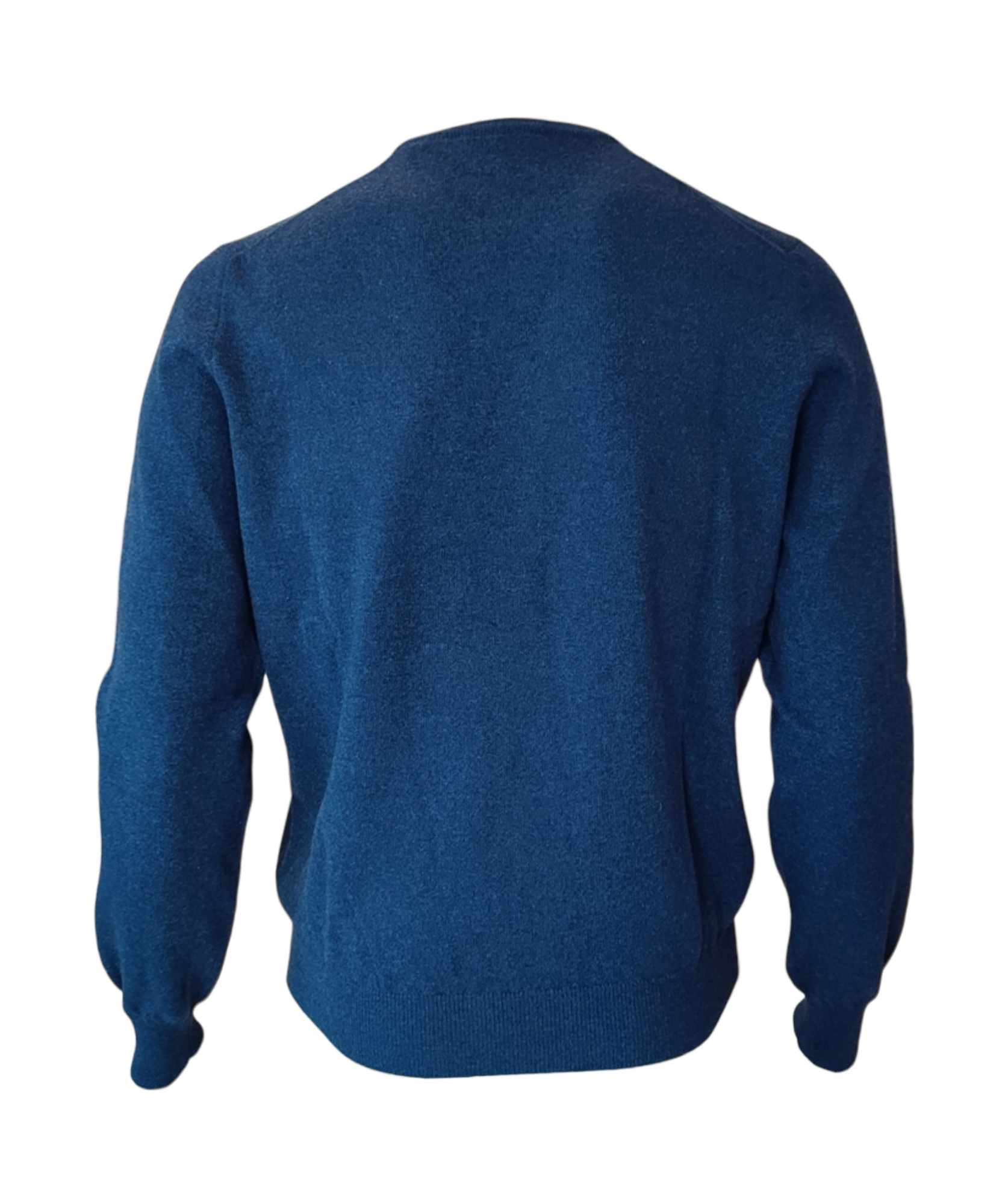 Gran Sasso Long-sleeved Sweater In Blue