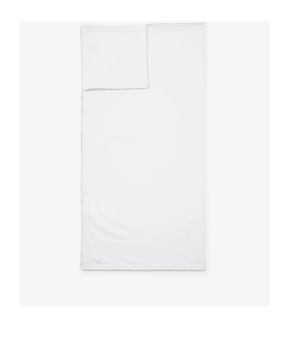 Burberry Check Pattern-trim Cotton Blanket In White