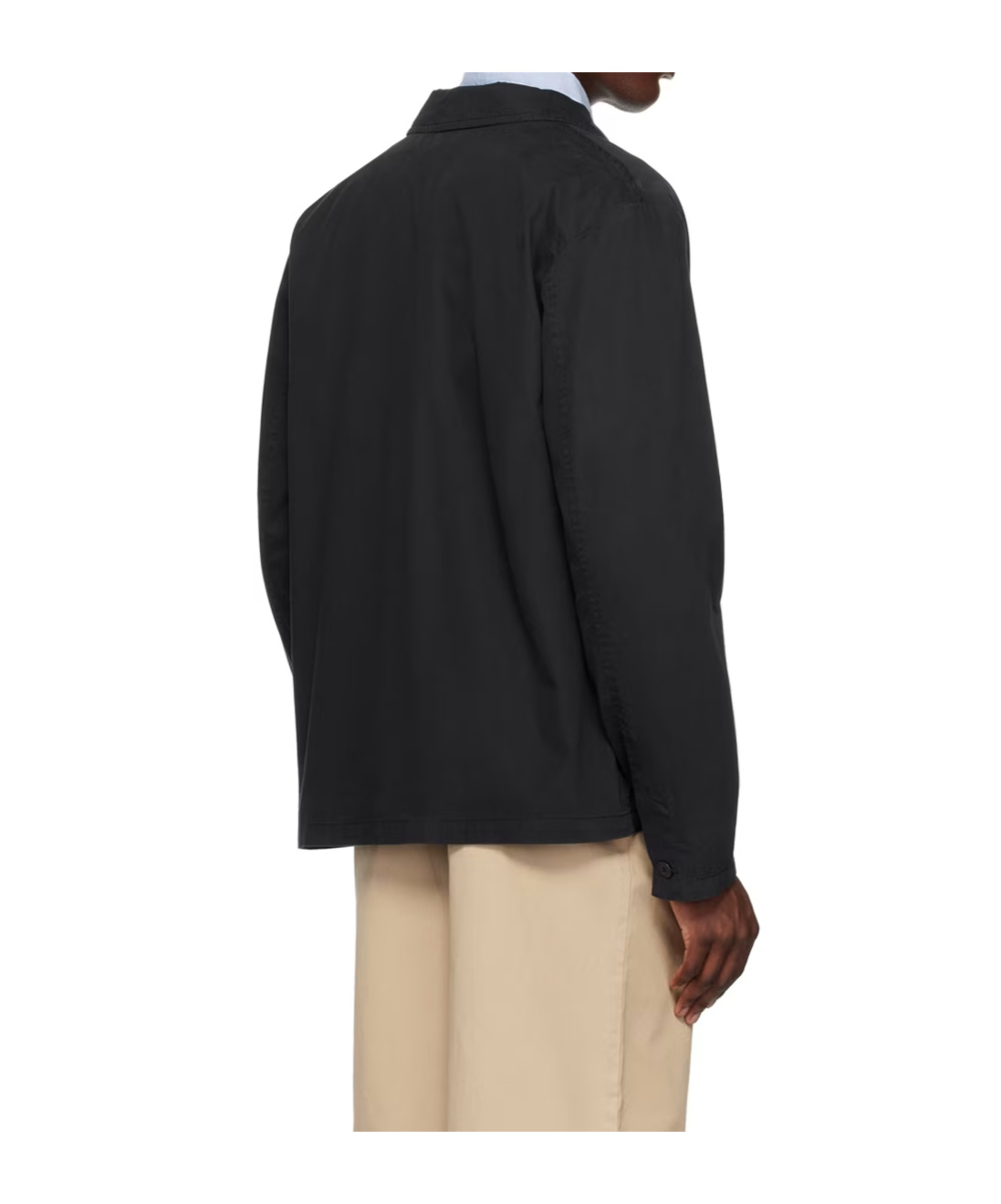 Apc Casual Jacket With Buttons On Front In Black