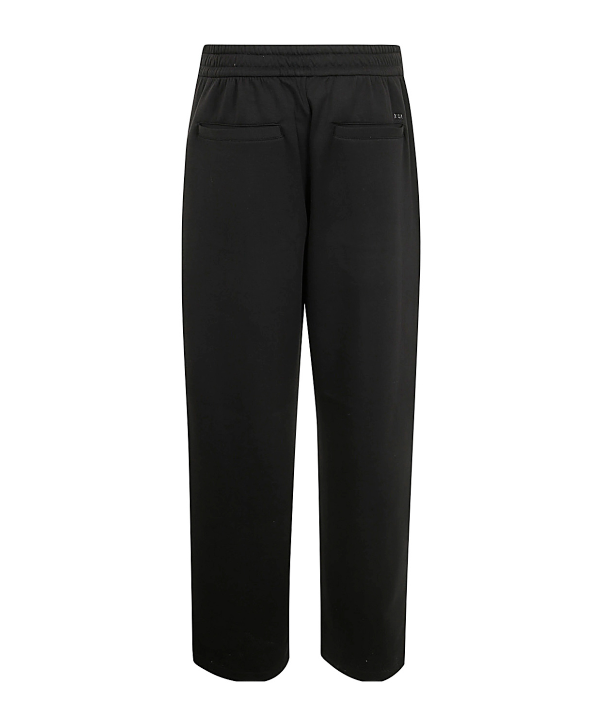 EMPORIO ARMANI DOUBLE-JERSEY CREASED TROUSERS