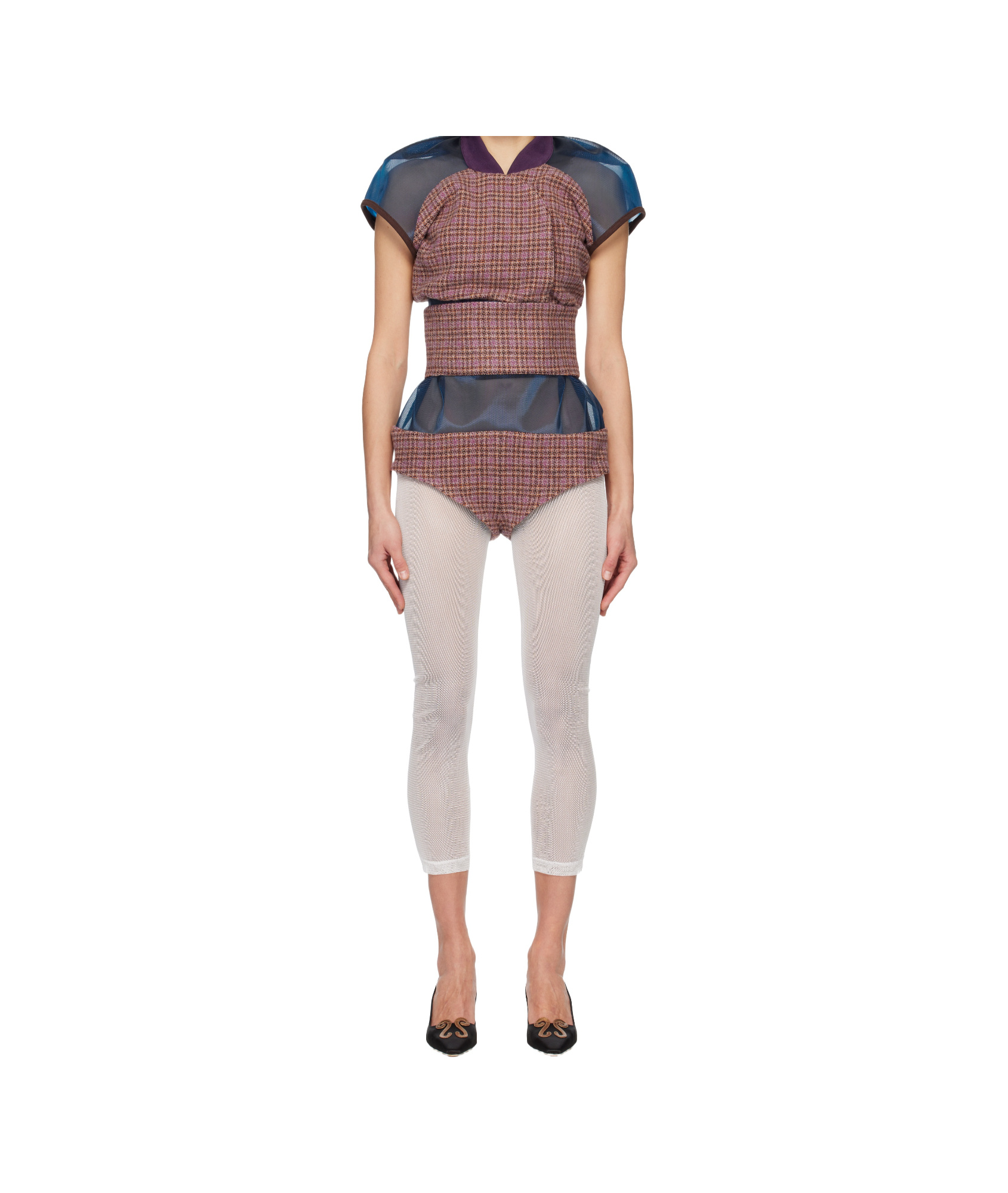 Kiko Kostadinov Multicolor Lauterbach Shorts In Multi