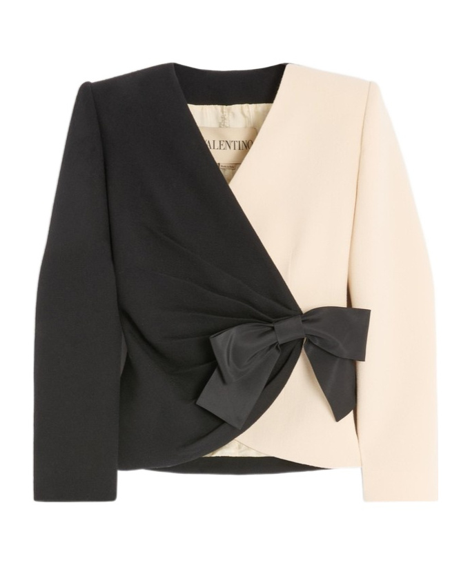 Valentino Long-sleeved Casual Jacket In Multi