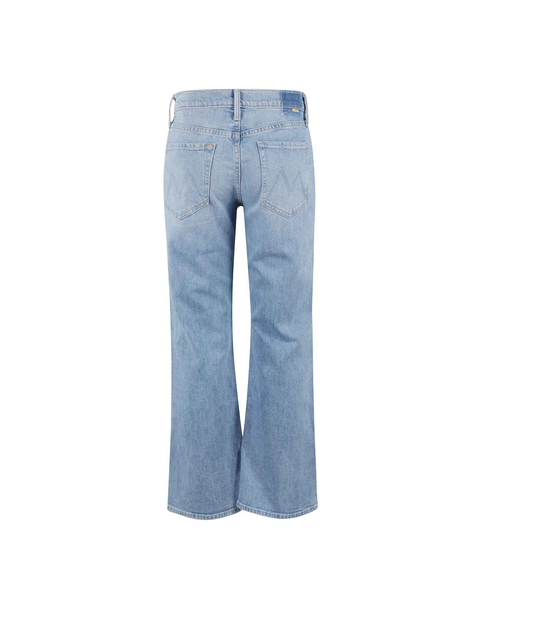Mother Cotton Jeans In Blue