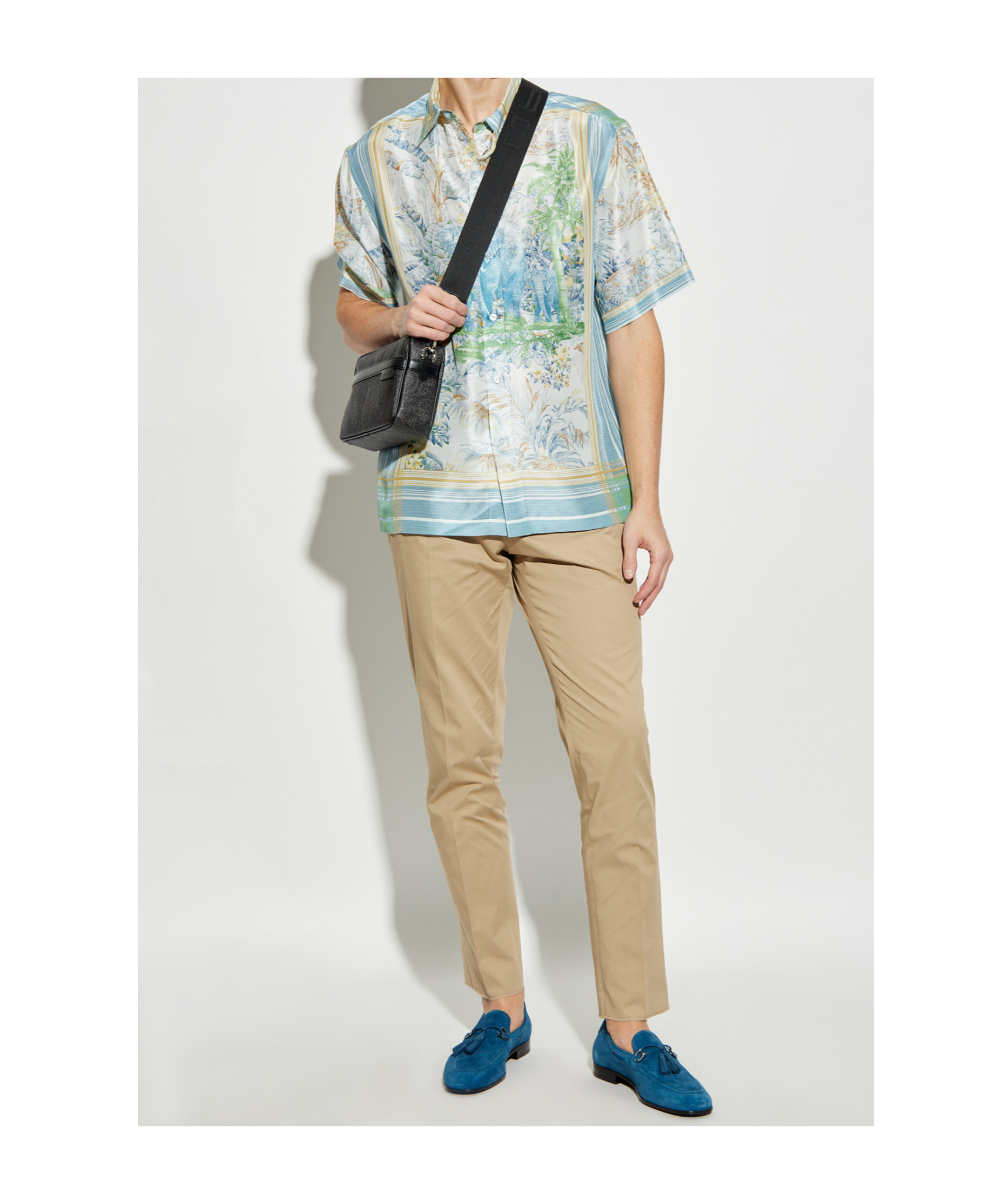 Etro Carrot Leg Trousers W Zipped Pockets In Nude