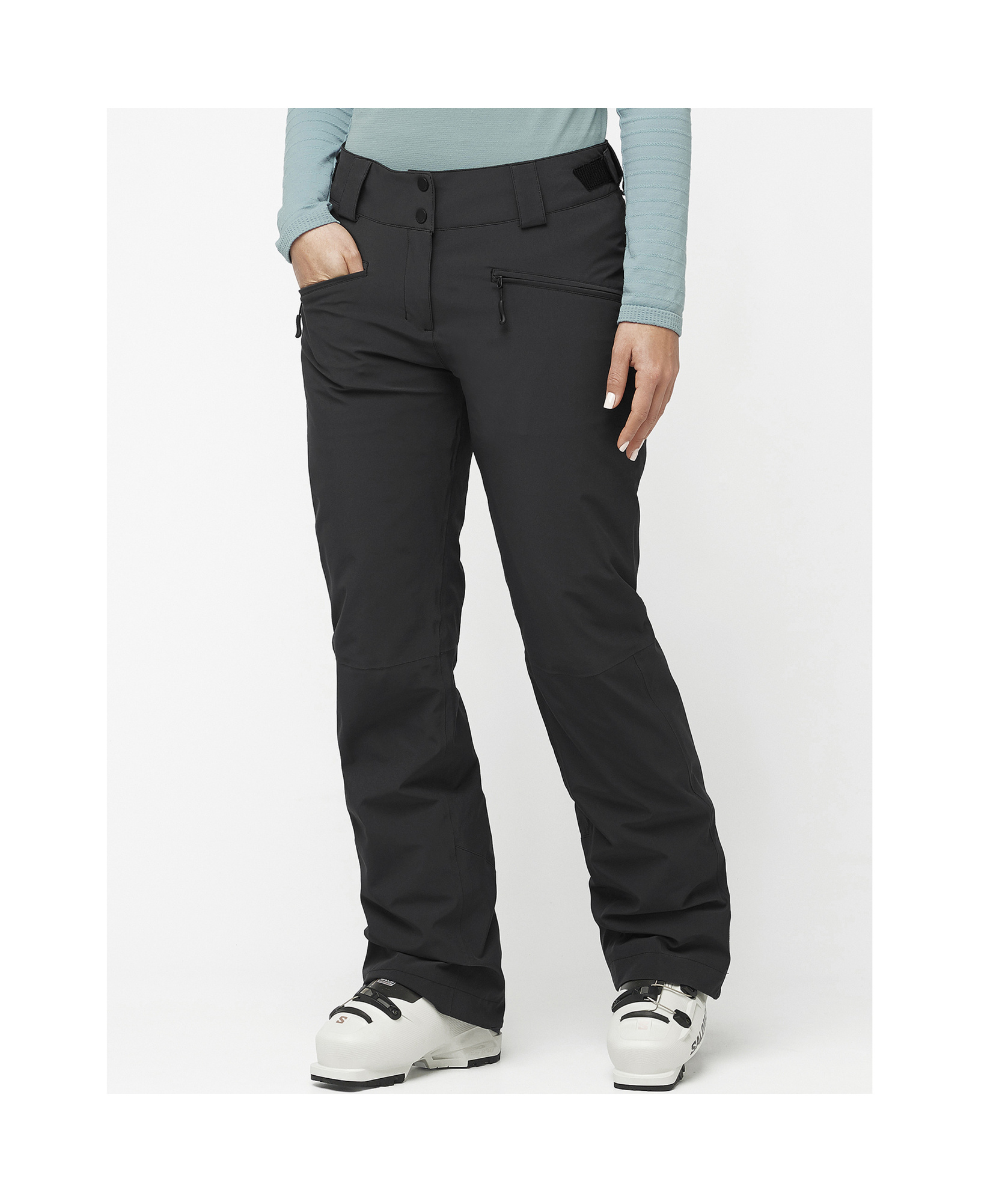 Salomon Edge Ski Pants In Black