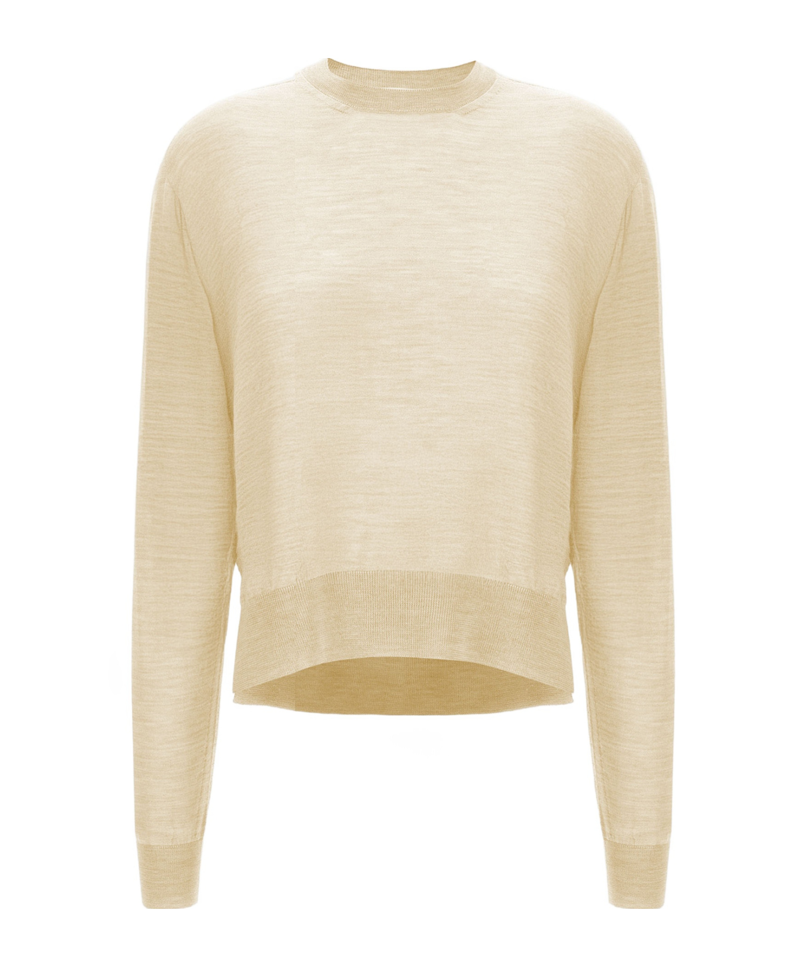 Jil Sander Wool And Cashmere Blend Sweater In Green