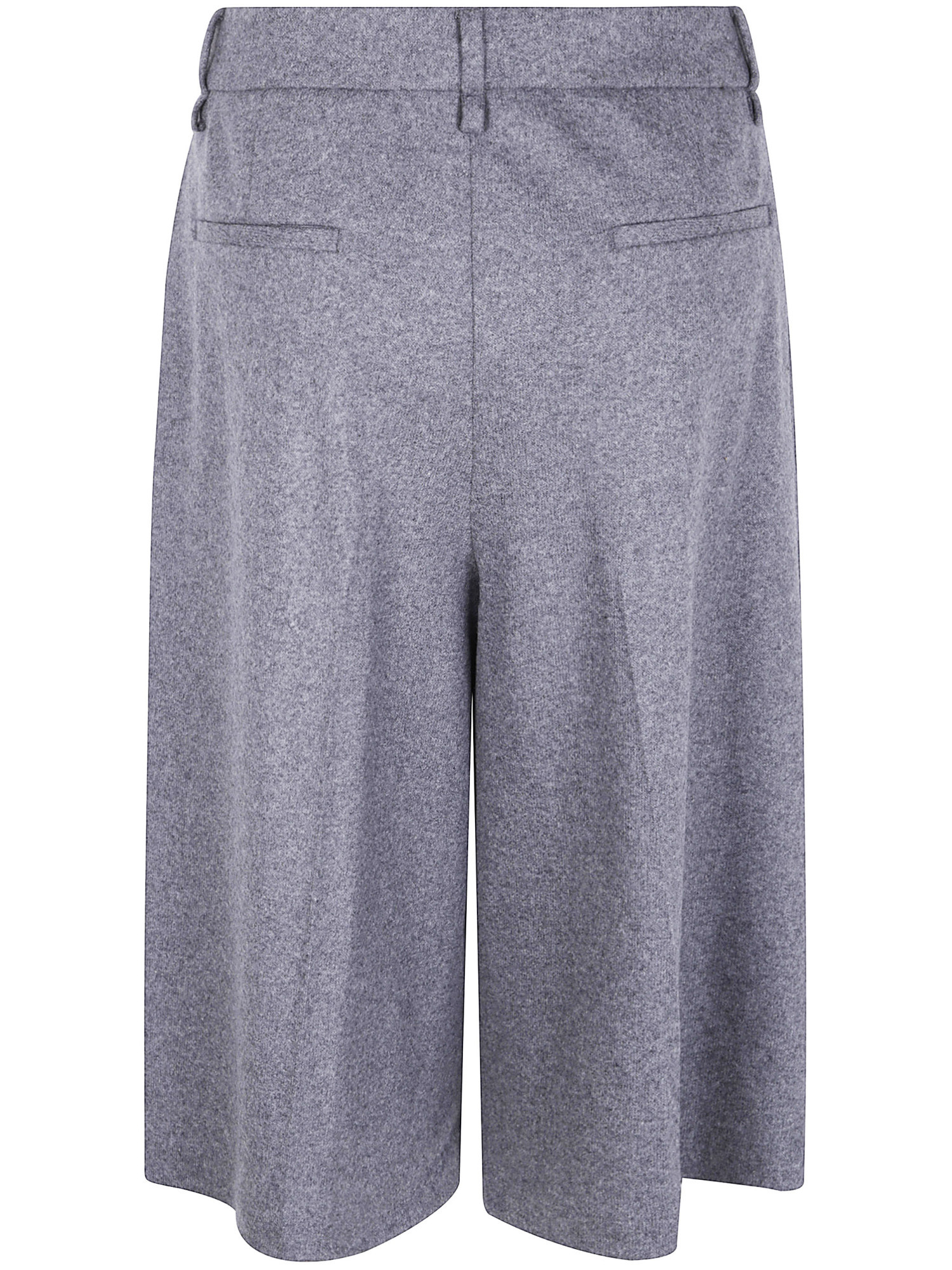 Seventy Button-fastening Cotton Shorts In Gray