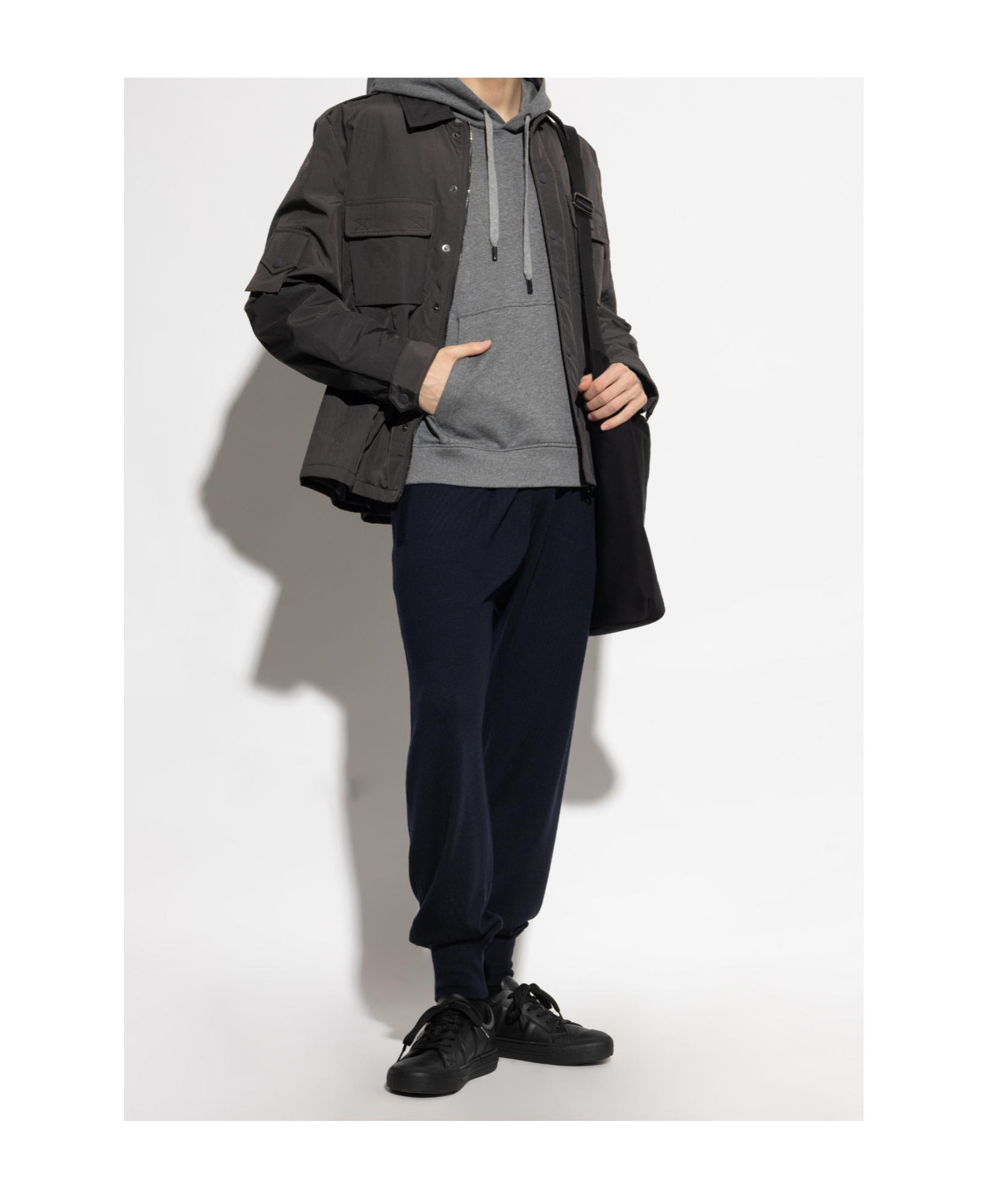 Dolce & Gabbana Elastic Waist Track Pants In Black
