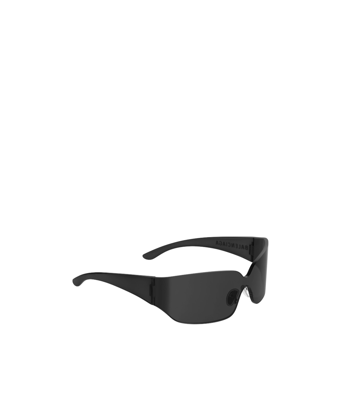 Balenciaga Mono Square Sunglasses In Black