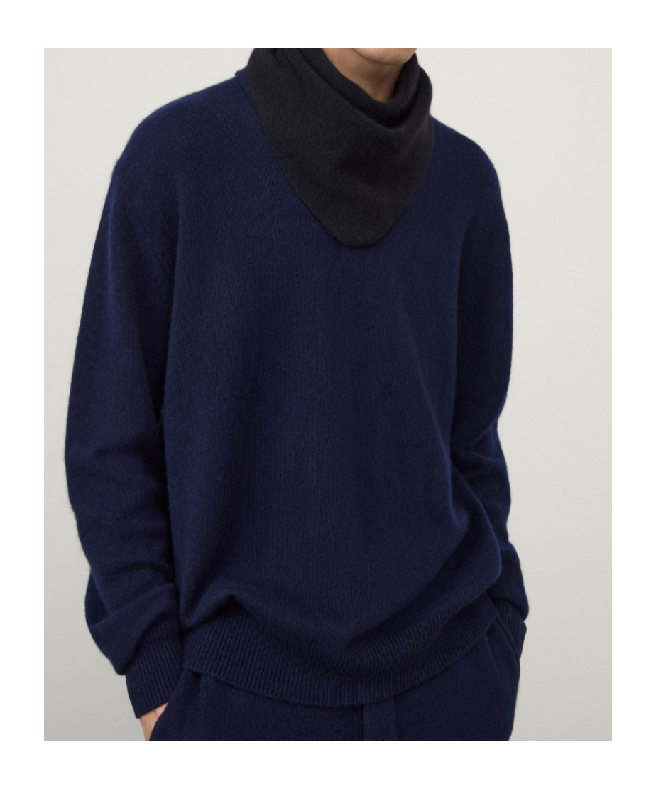 Lisa Yang Cashmere Triangular Scarf In Black