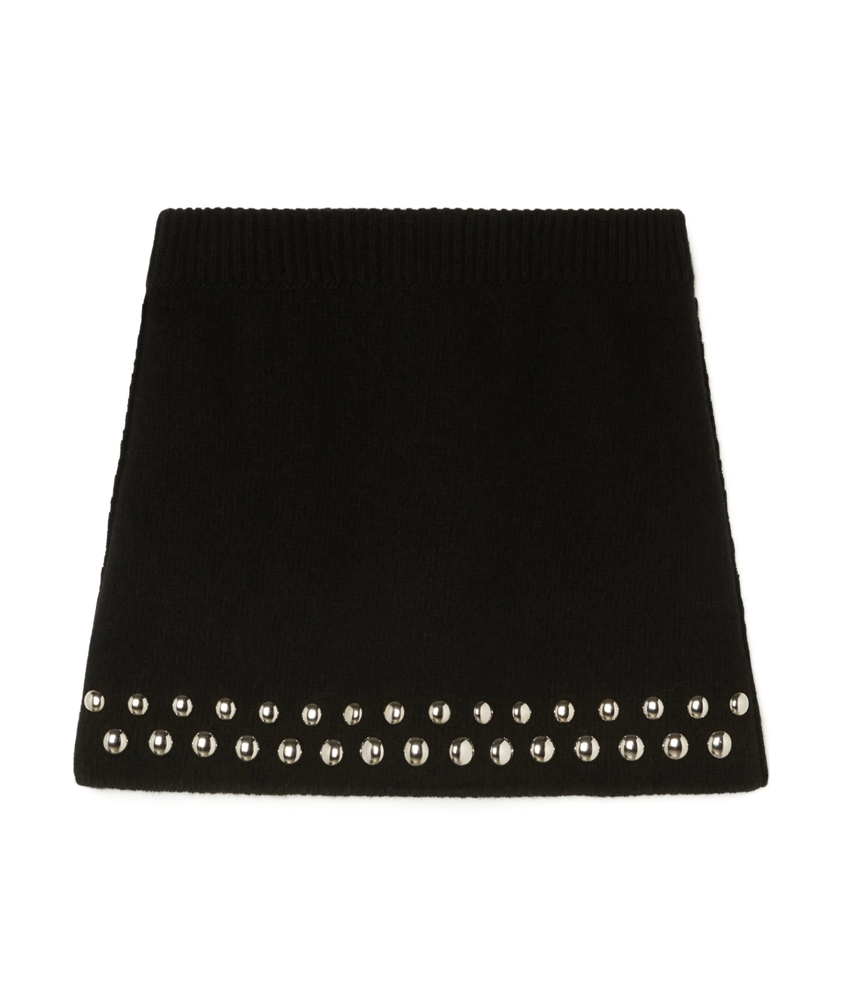 Alanui Studded Mini Skirt Love And Studs In Black