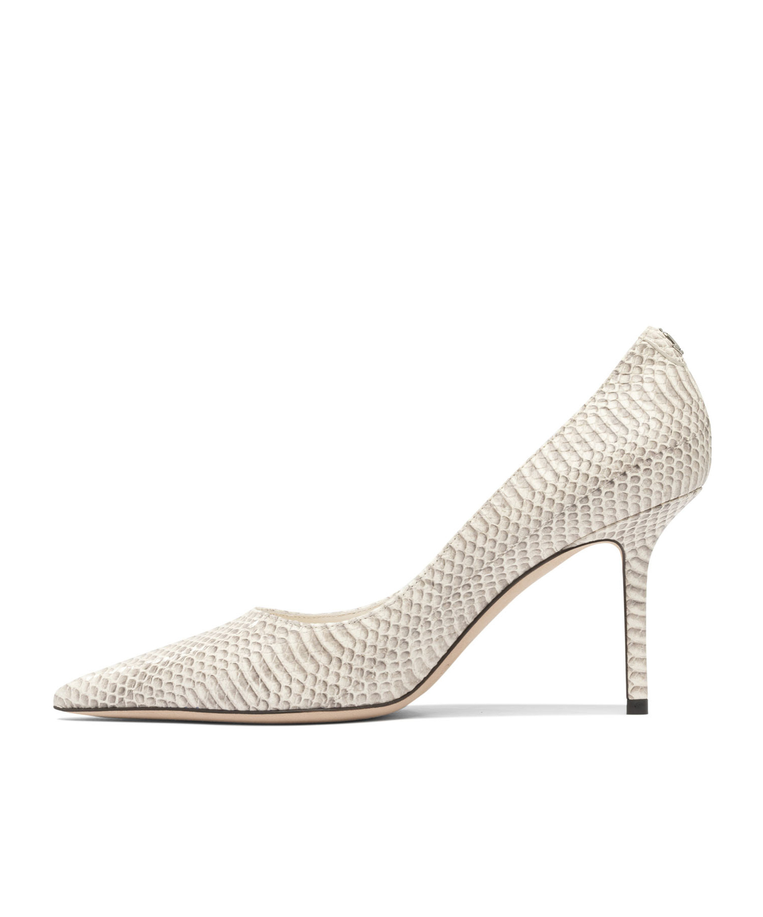 Jimmy Choo Pointed High Heels In White