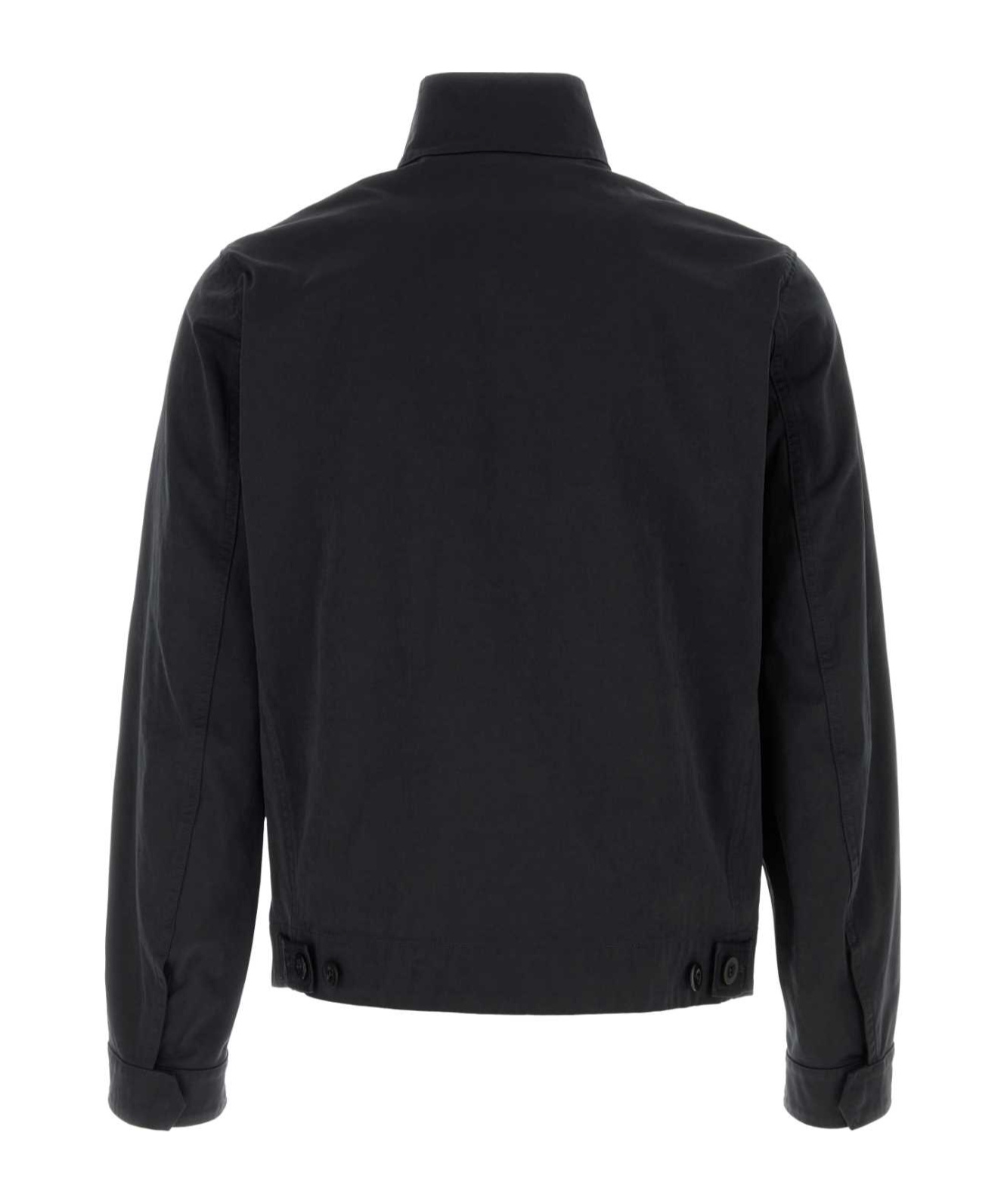 Ten C Slate Polyester Fly Jacket In Black