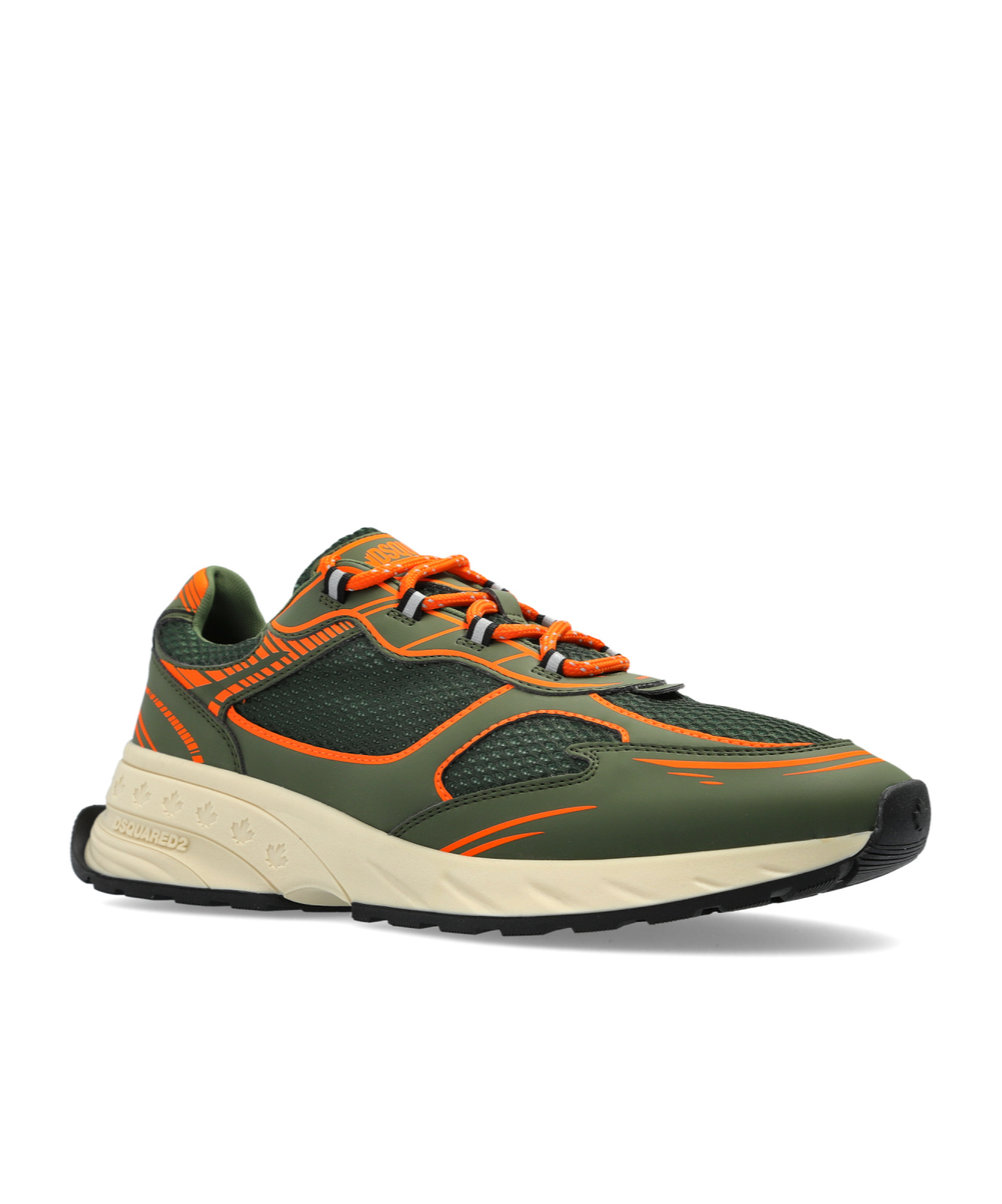 Shop Dsquared2 Sprinter Sneakers In Green