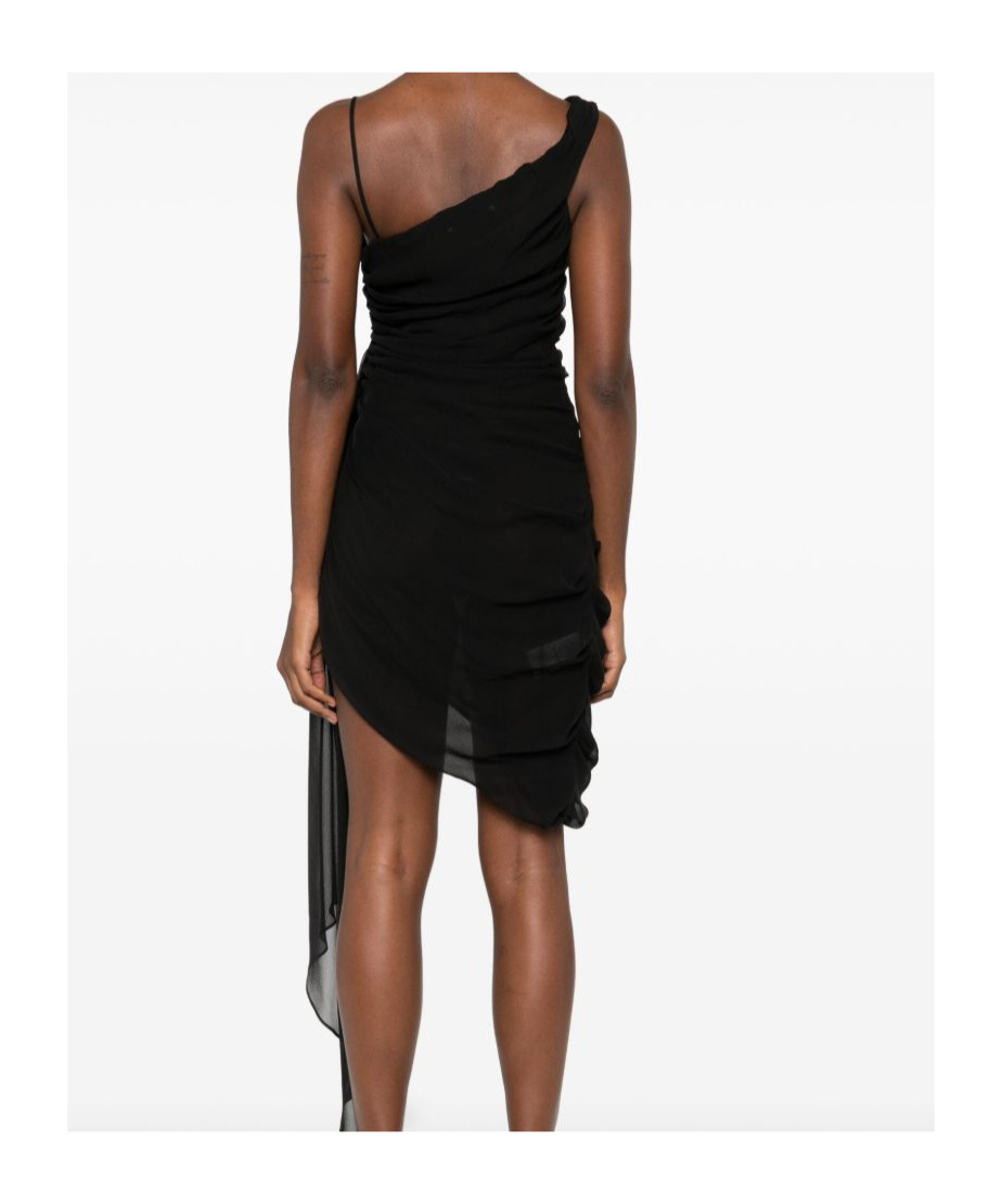 Giuseppe Di Morabito Embellished One-shoulder Dress In Black