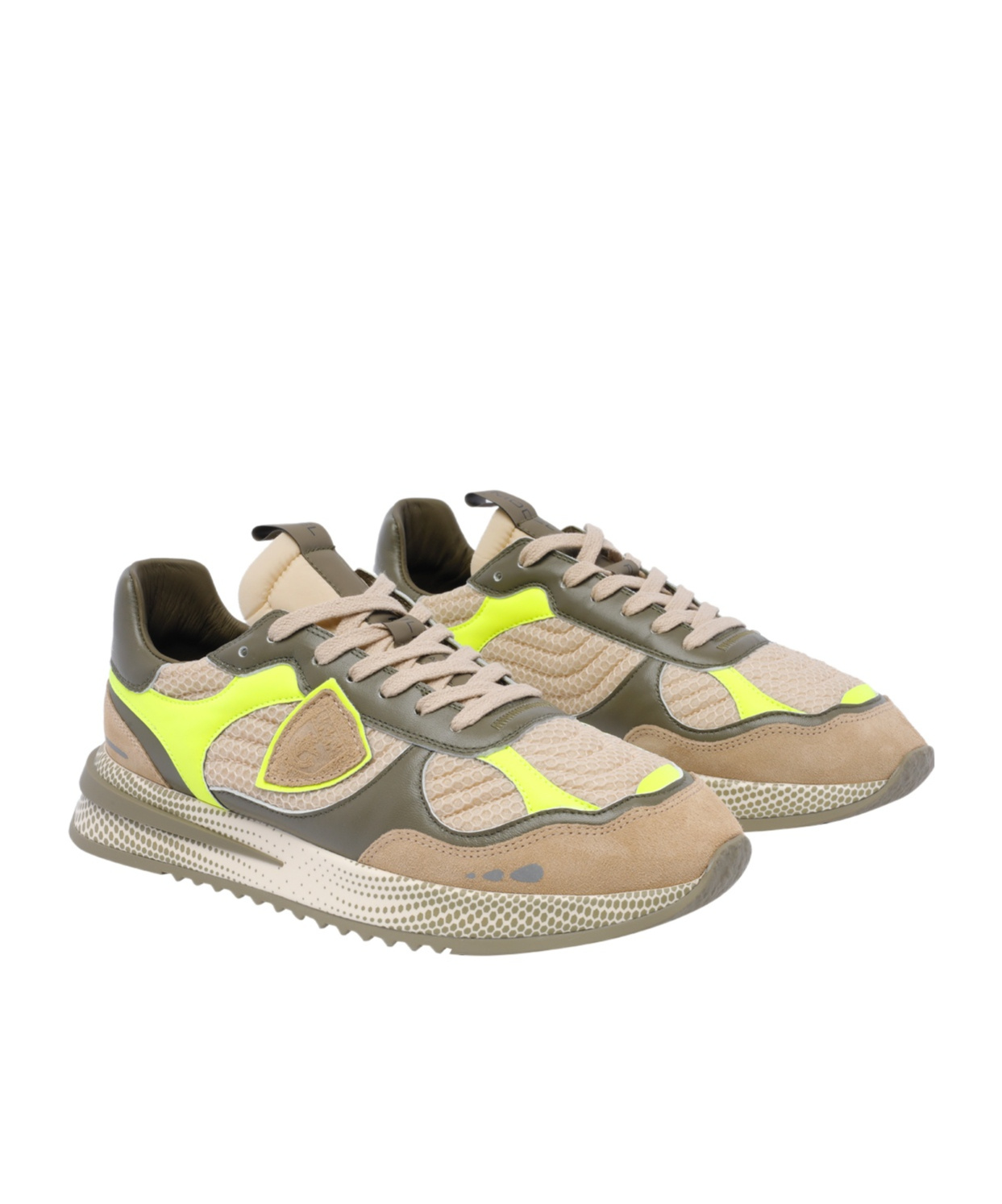 Philippe Model Round-head Sneakers In Nude