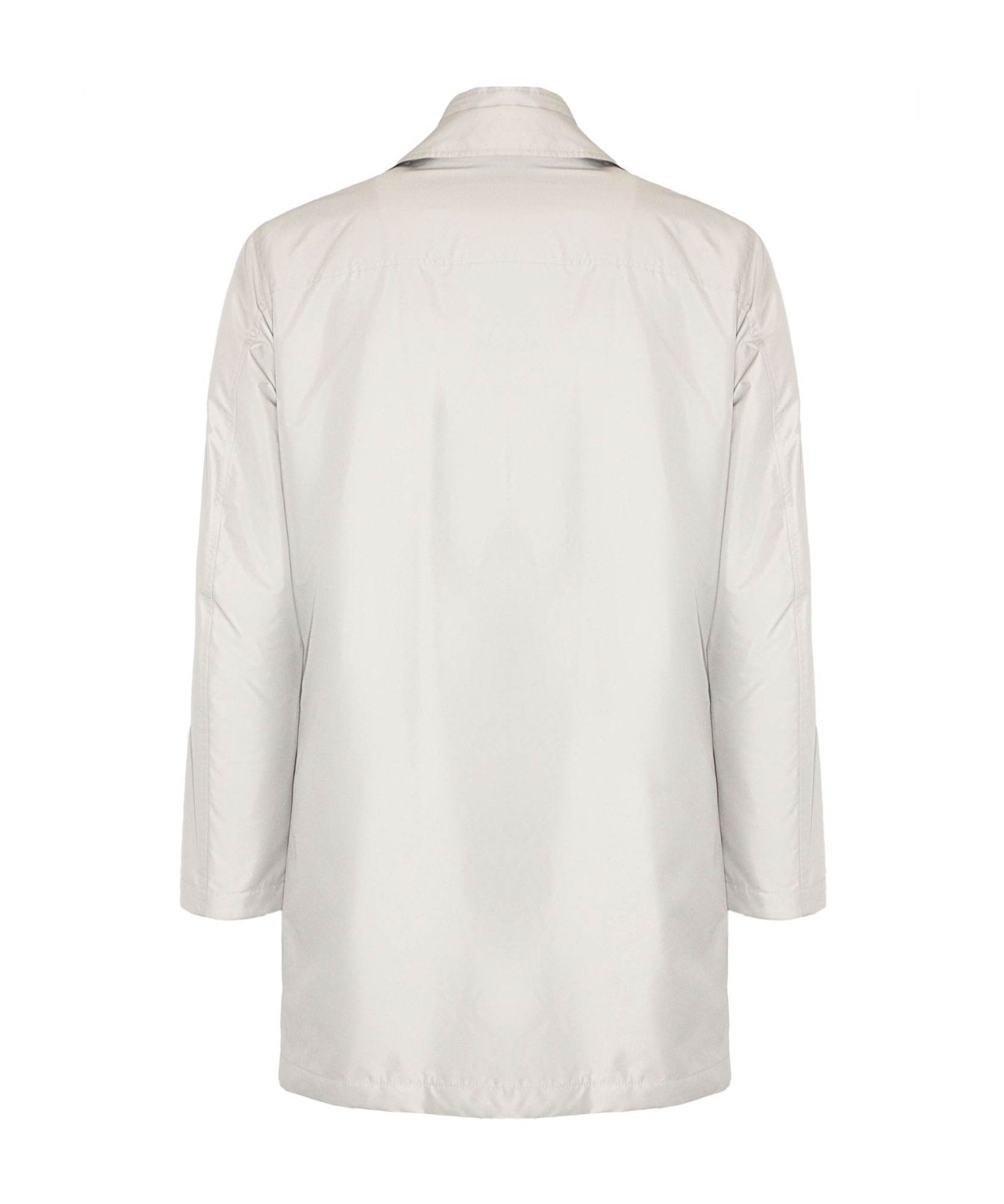 Fay Long-sleeved Coat In White
