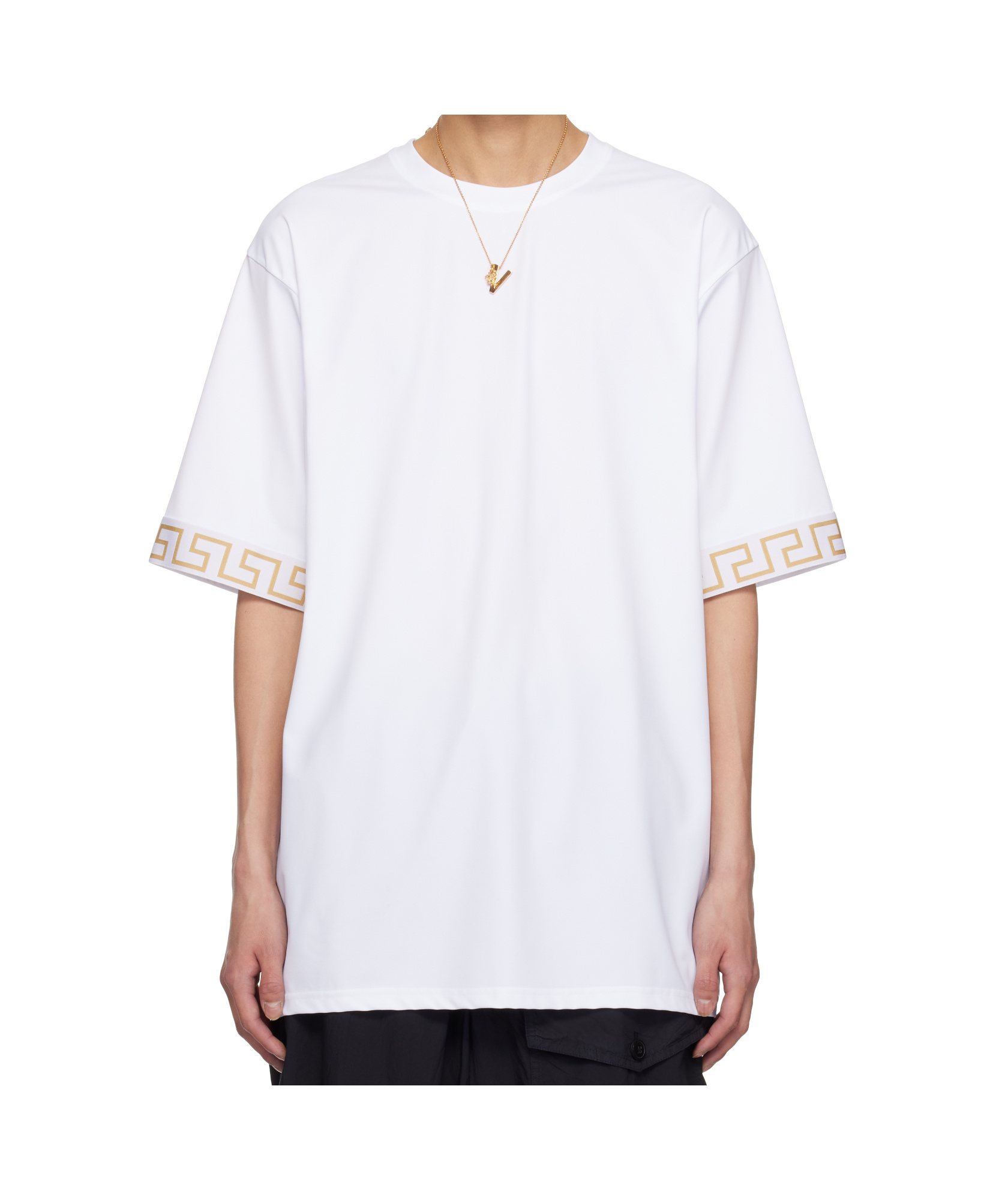 Versace Short-sleeved T-shirt In White
