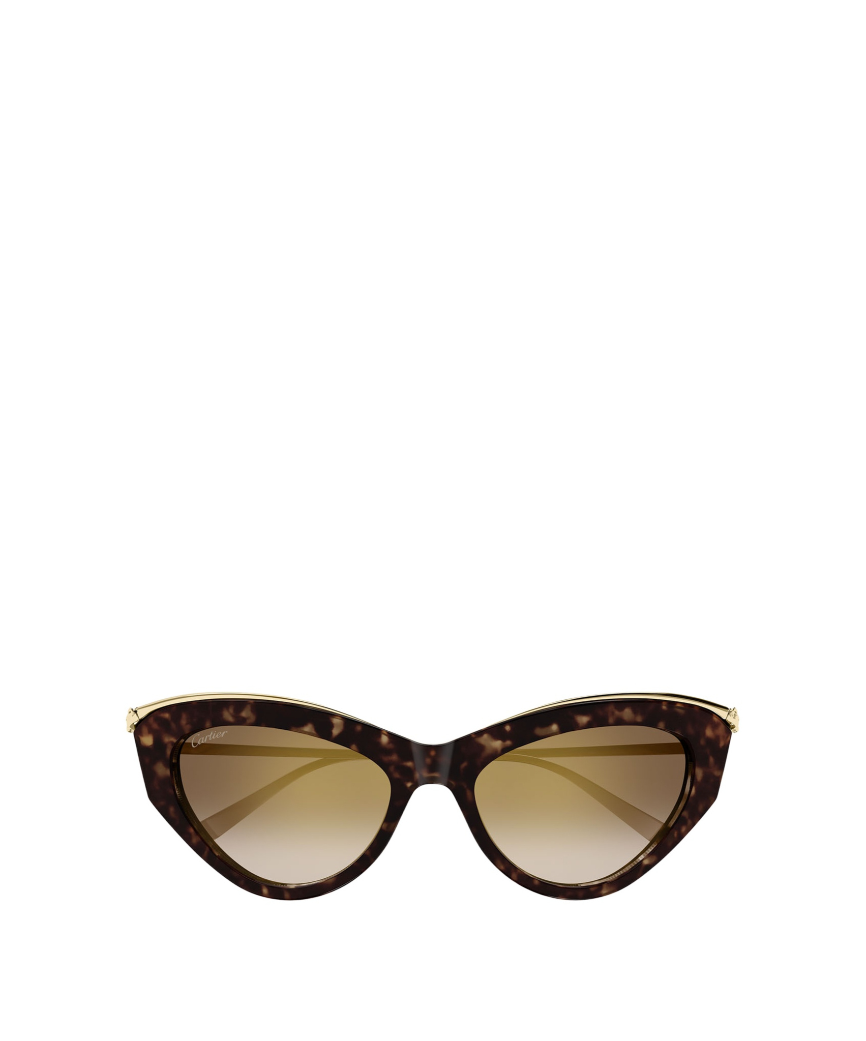 Cartier Full Frame Sunglasses In Brown