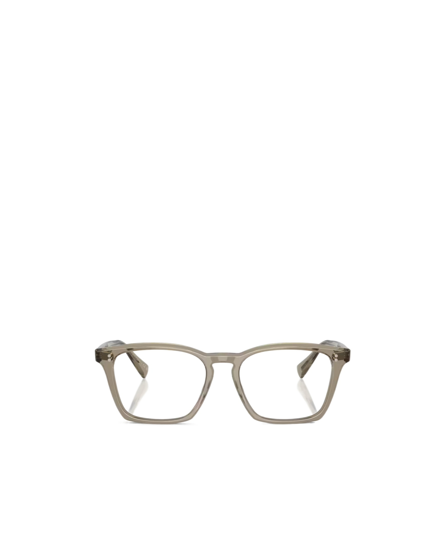 Oliver Peoples Full Frame Plain Mirror In Brown