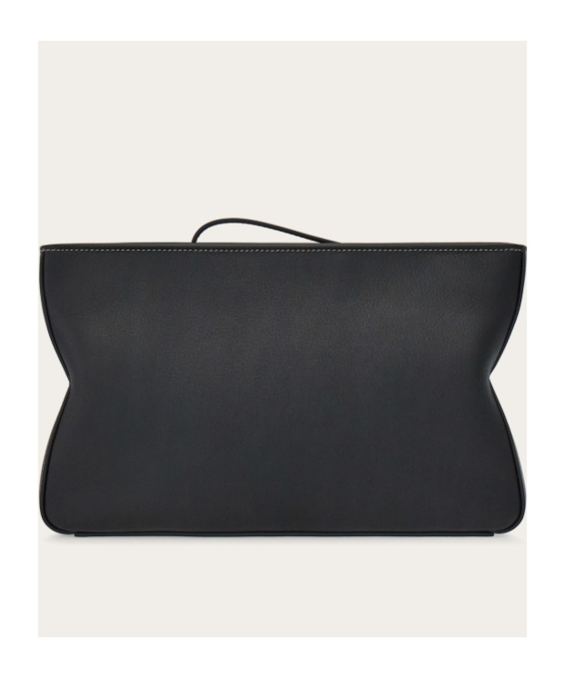 FERRAGAMO SALVATORE FERRAGAMO LOGO PRINTED SOFT POUCH 