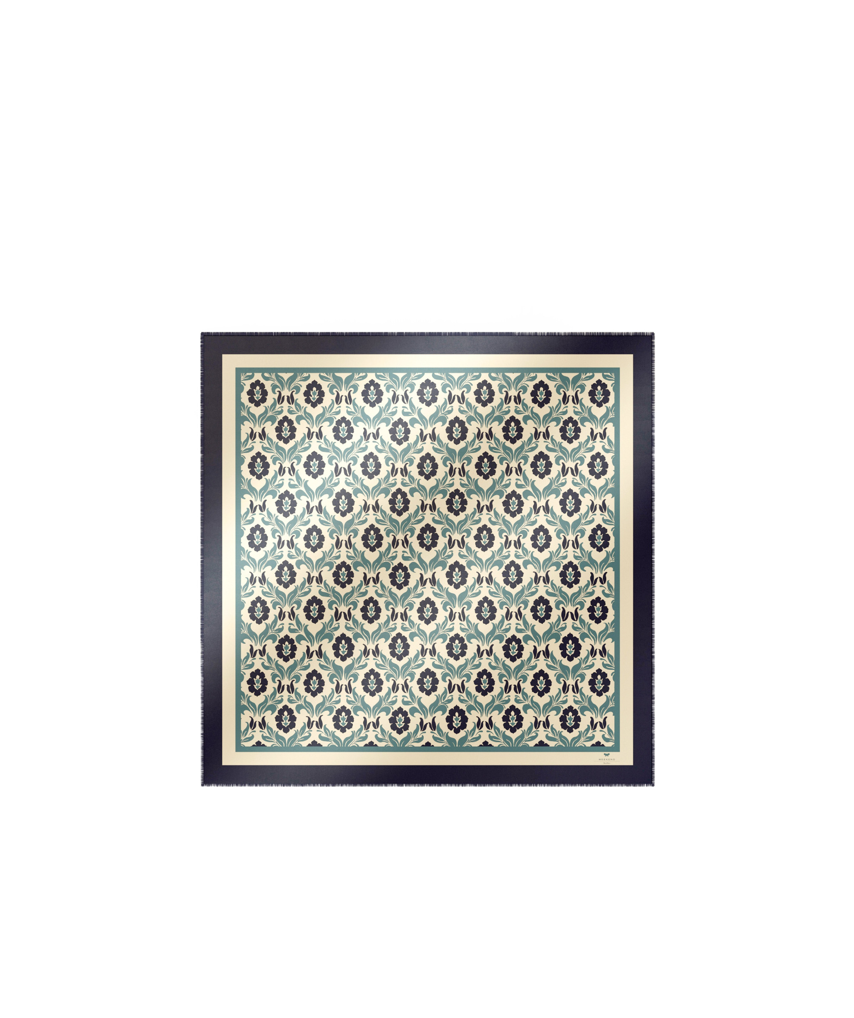 WEEKEND MAX MARA PRINTED WOOL SHAWL