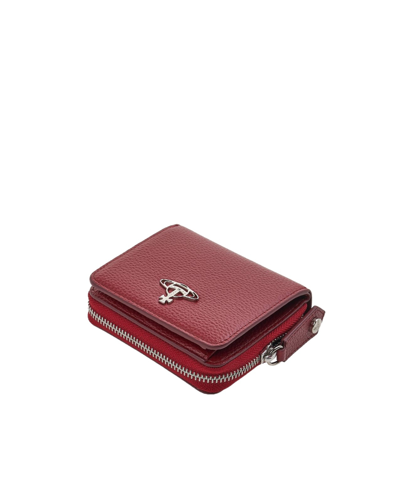 Vivienne Westwood Medium Zip Wallet In Brown