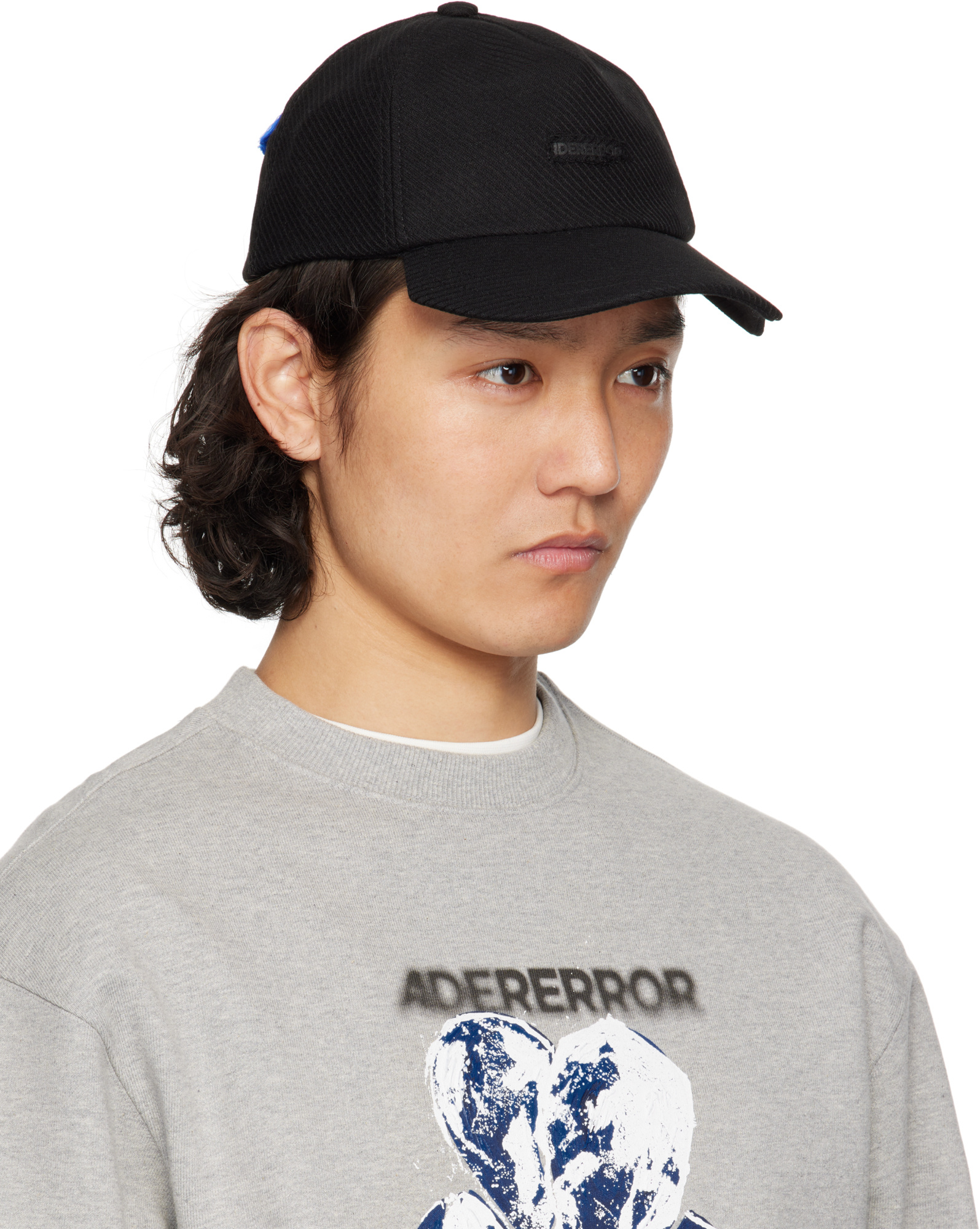 Ader Error Logo Baseball Cap In White