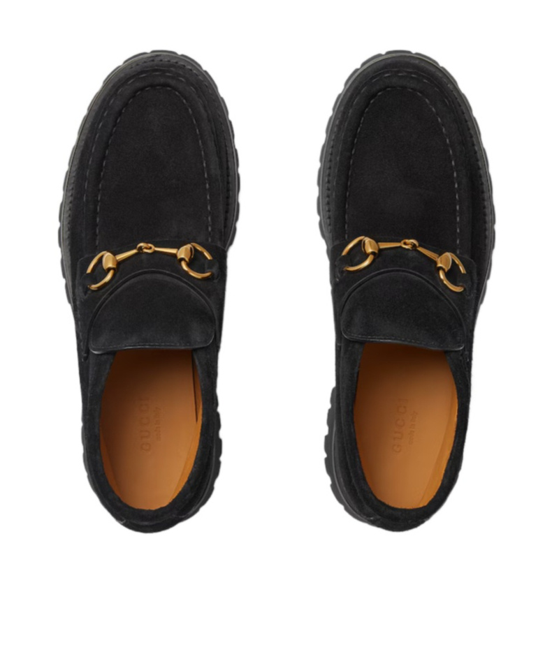 Gucci Horsebit Ankle Boot In Black